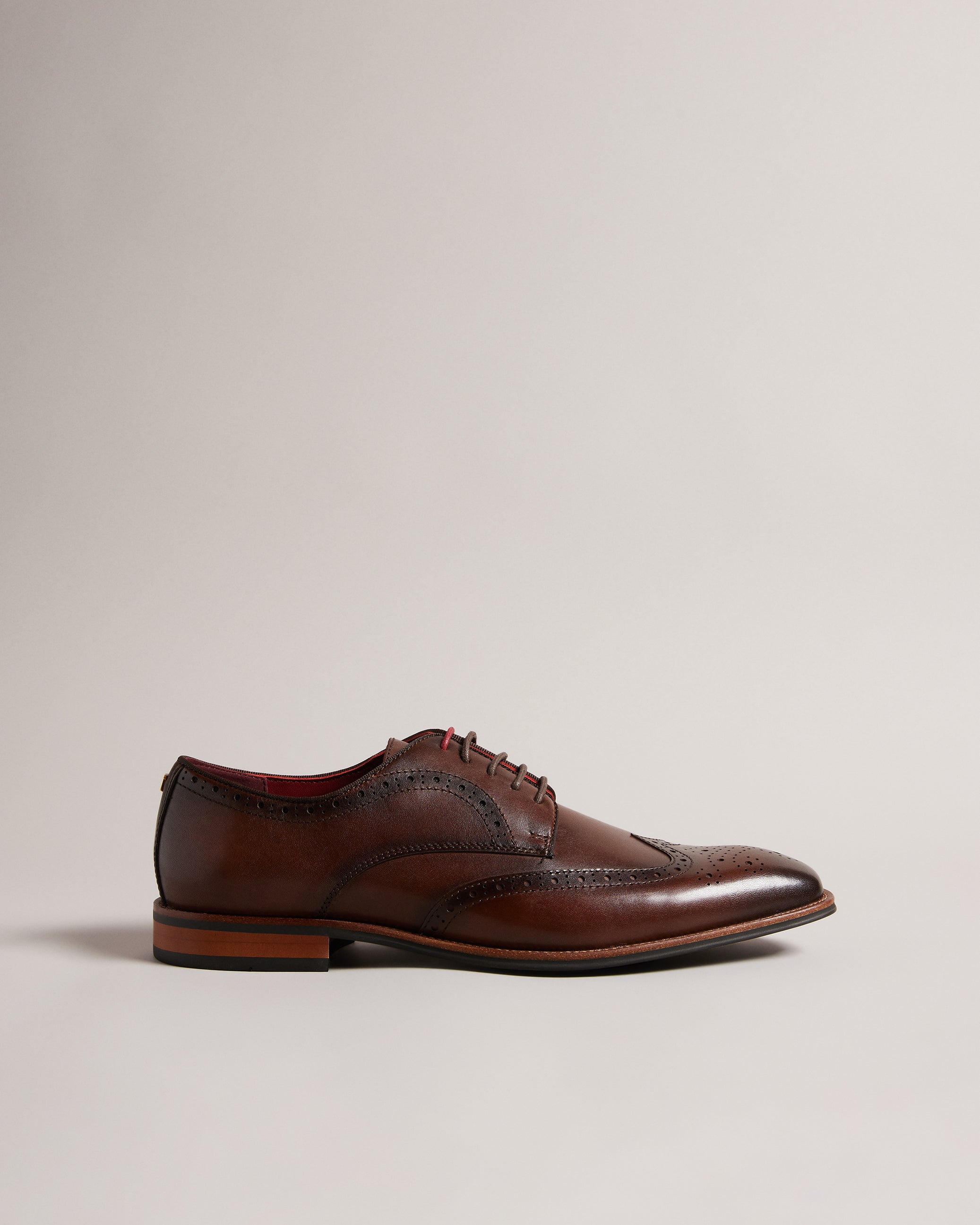 Markuse Brogue Derby Formal Shoe Brown