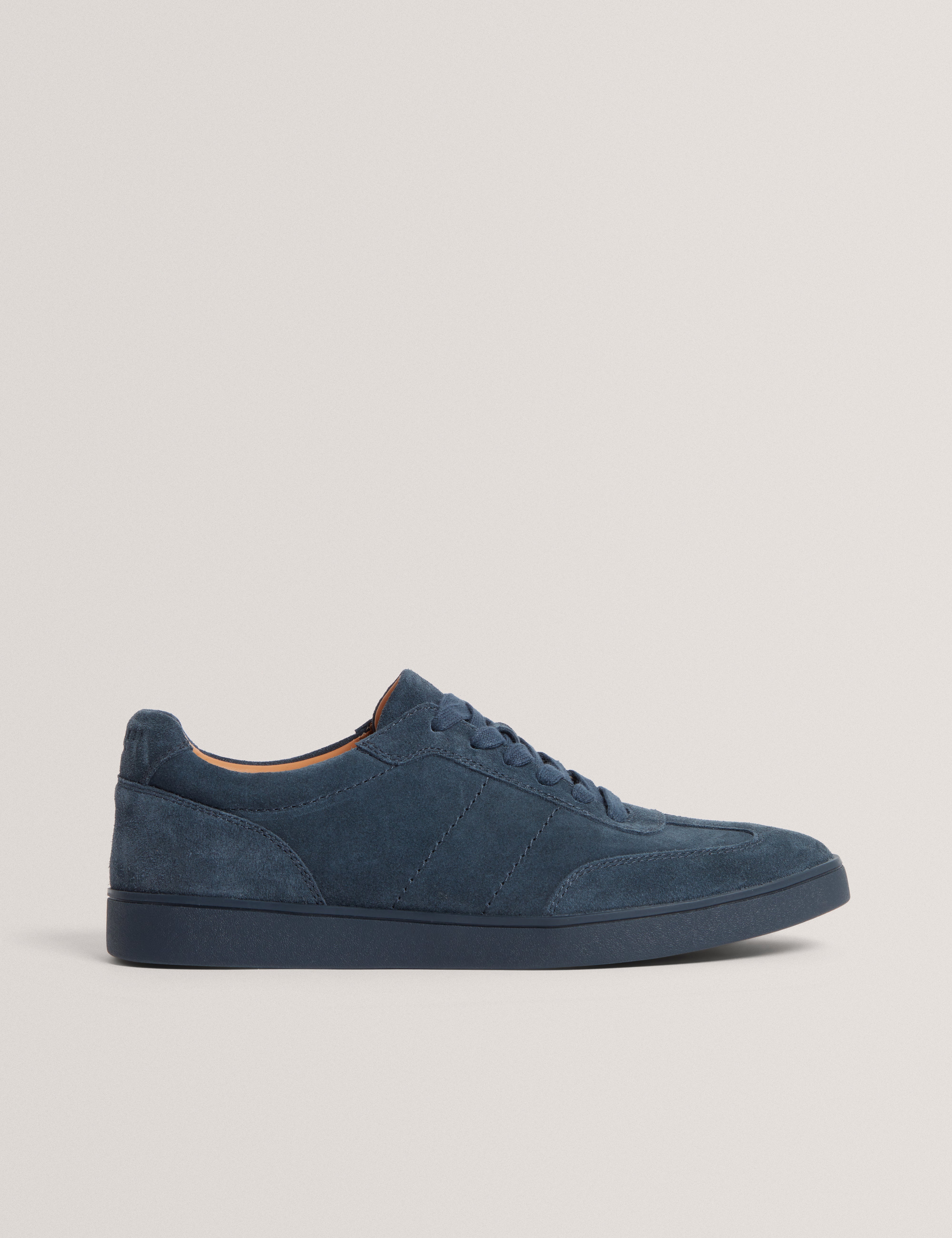 Doltons Suede Trainer Navy