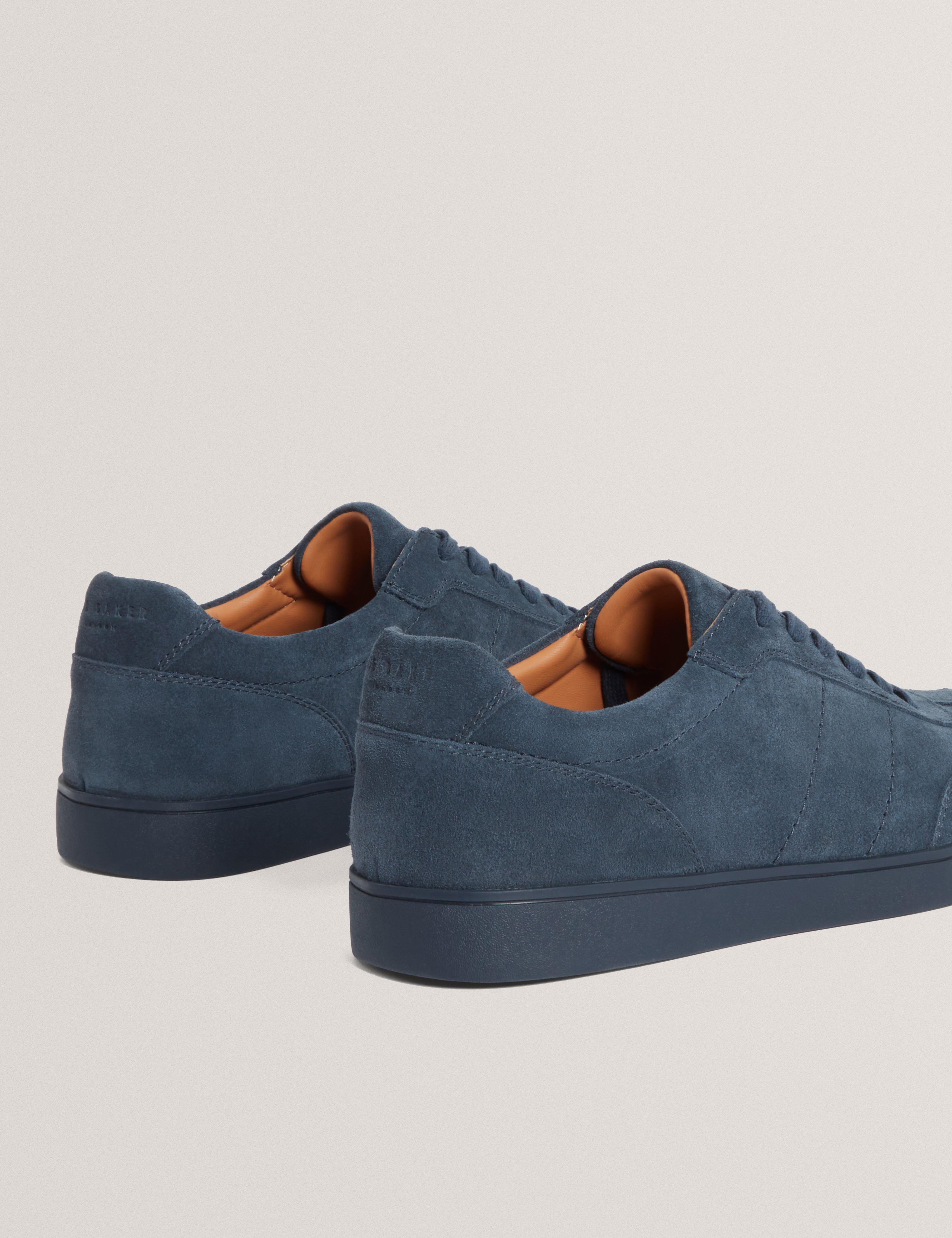 Doltons Suede Trainer Navy