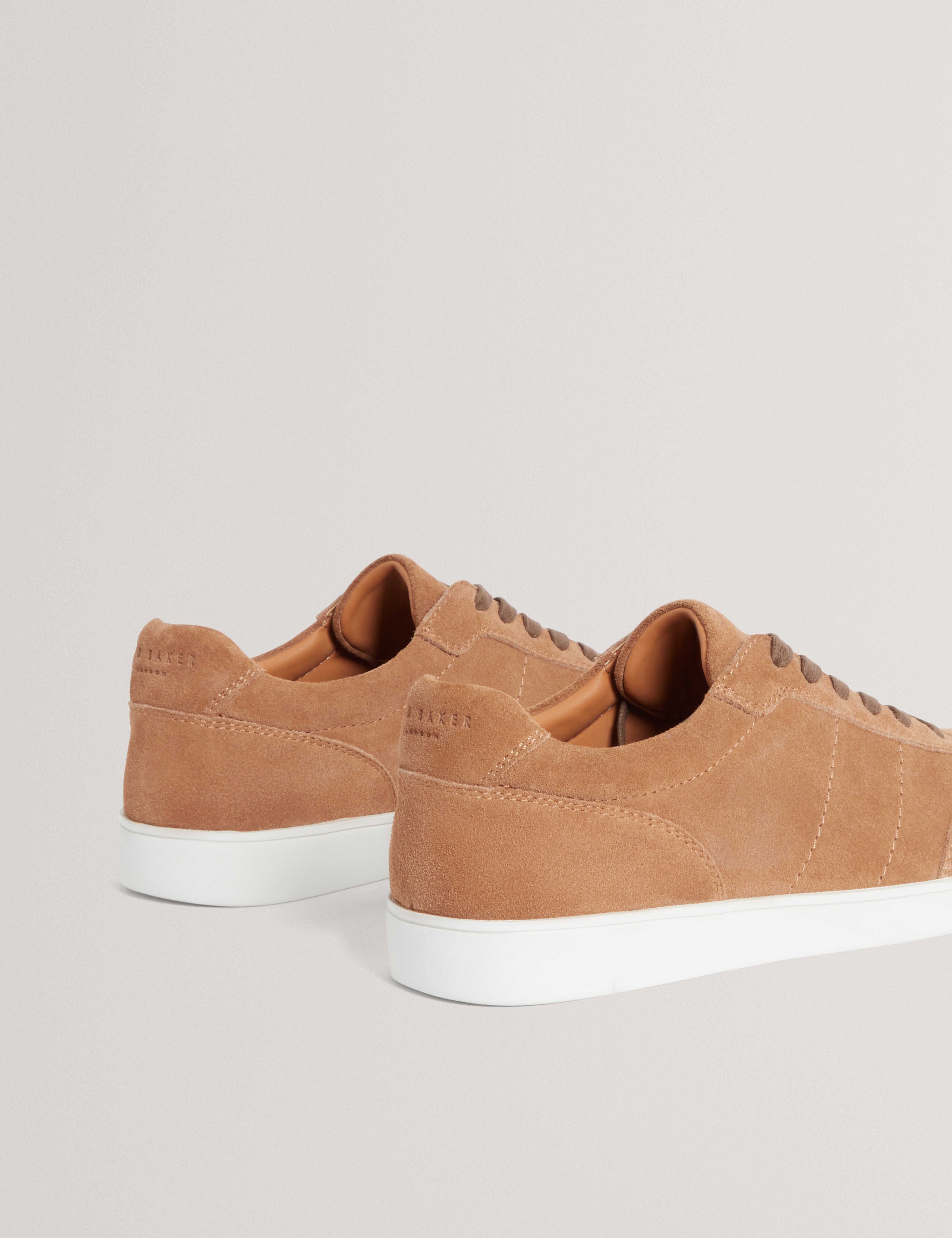 Doltons Suede Trainer Tan