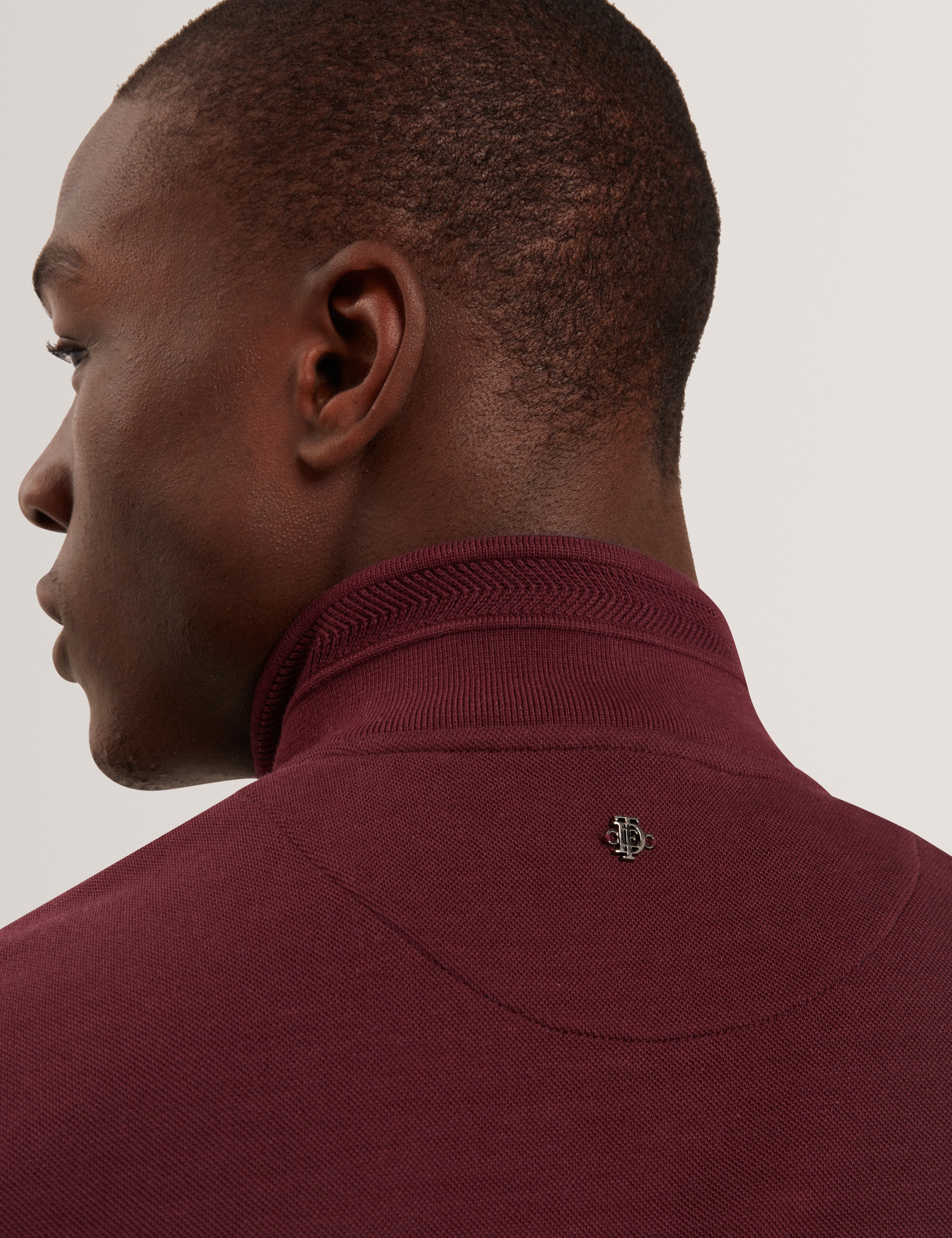 Pafavor Short Sleeve Regular Fit Quilted Gilet Maroon