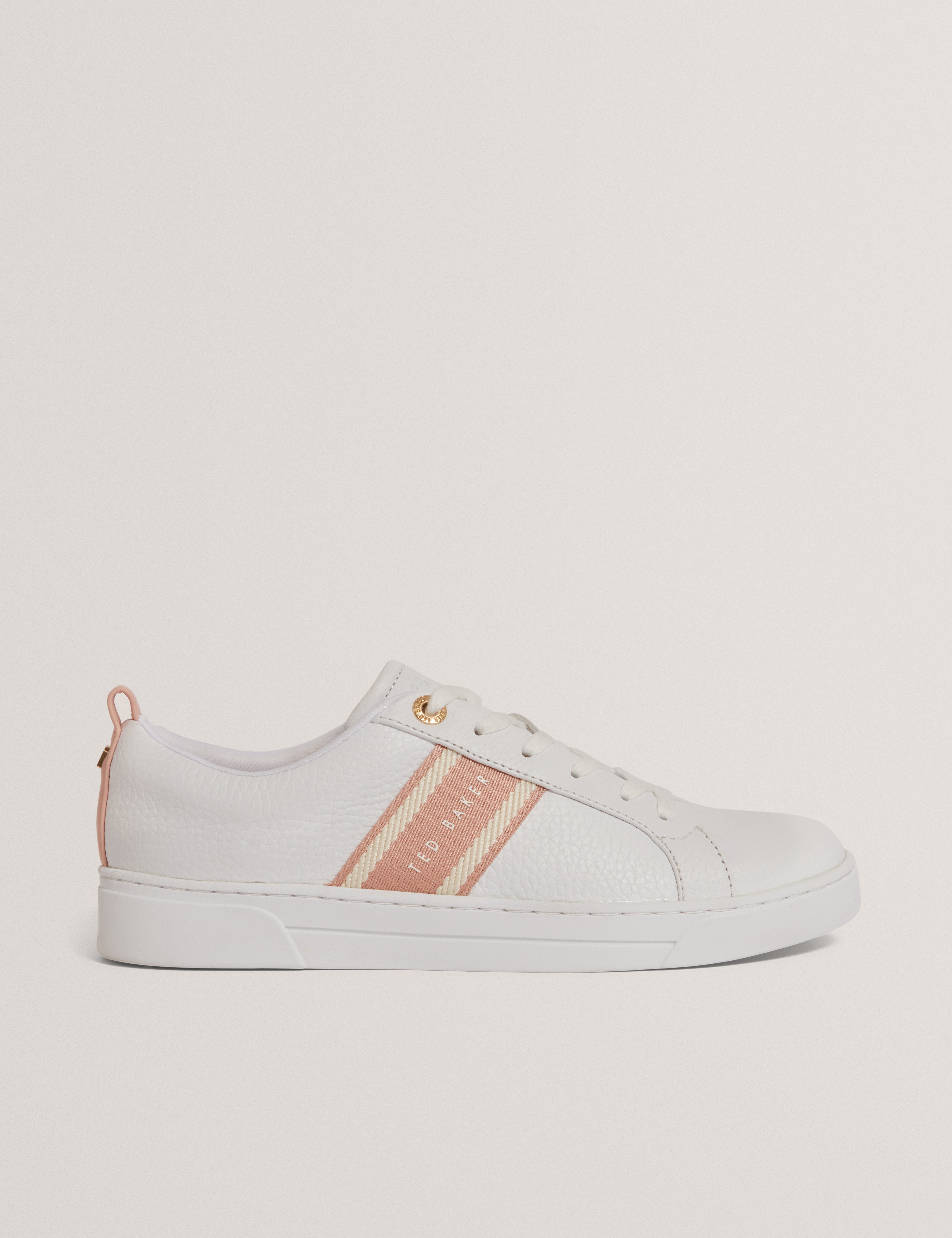Bailly Webbing Detail Trainer Pink