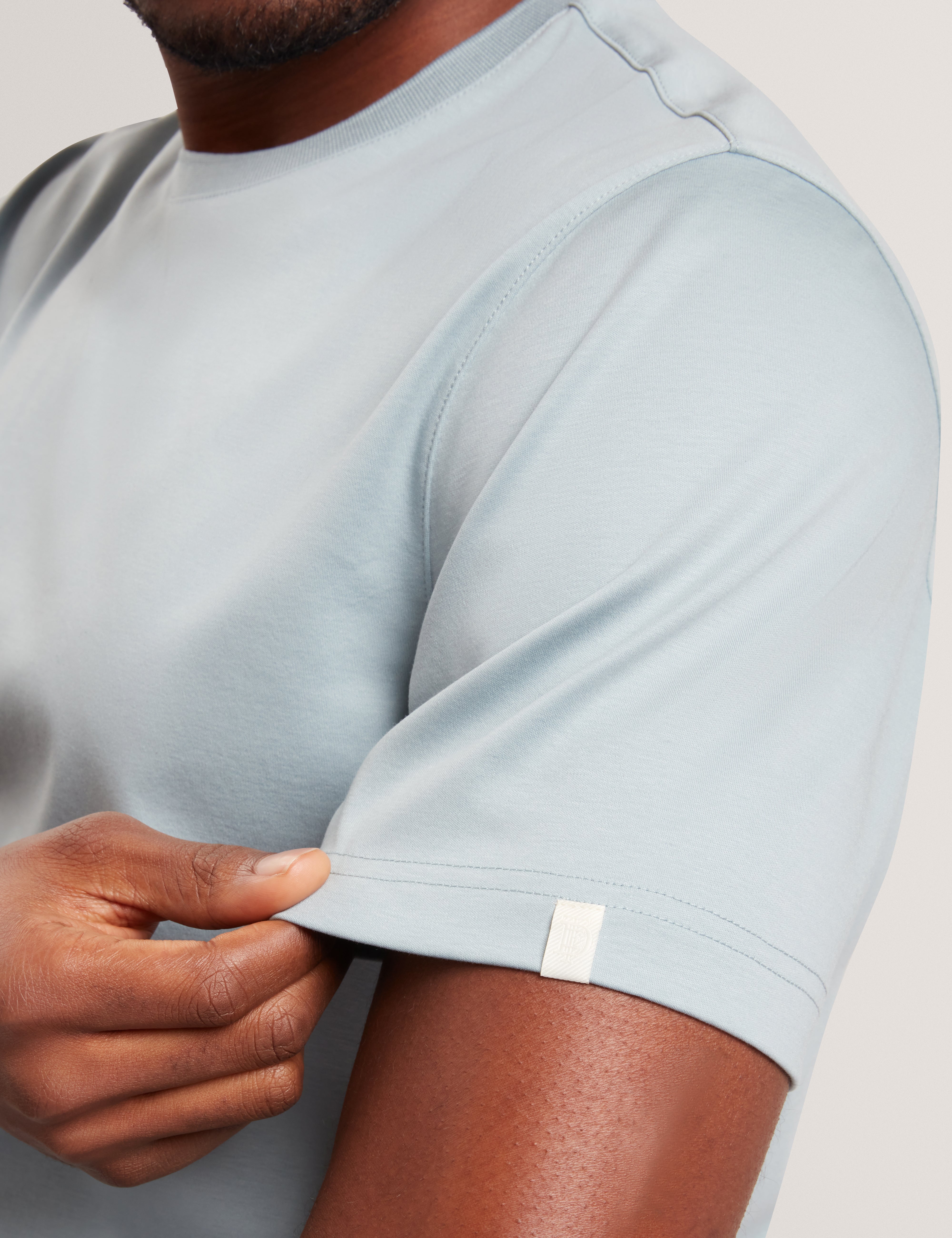 Konrrad Short Sleeve Regular Soft Touch T-Shirt Blue