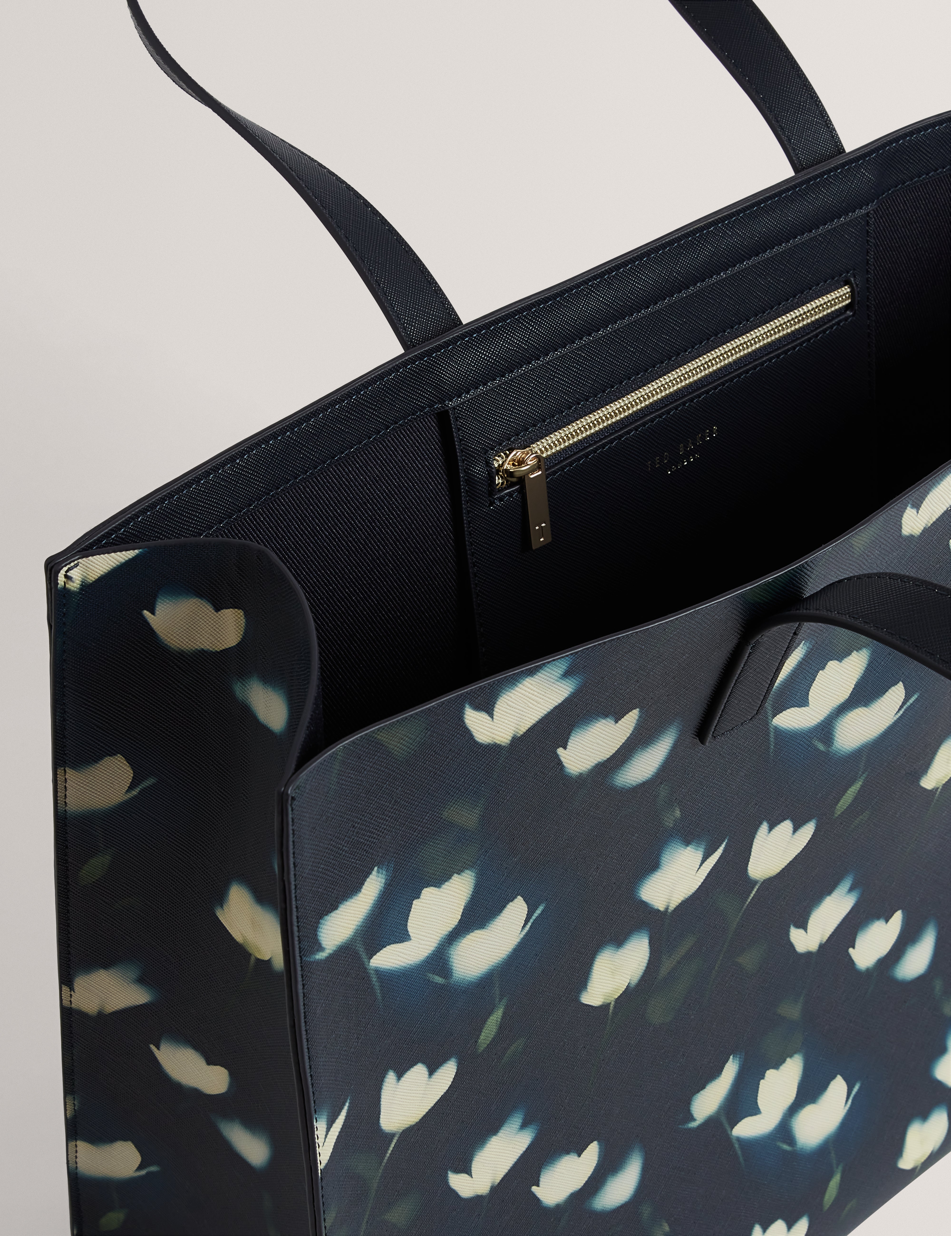 Tulipon Extra Large Tulip Printed Icon Bag Navy