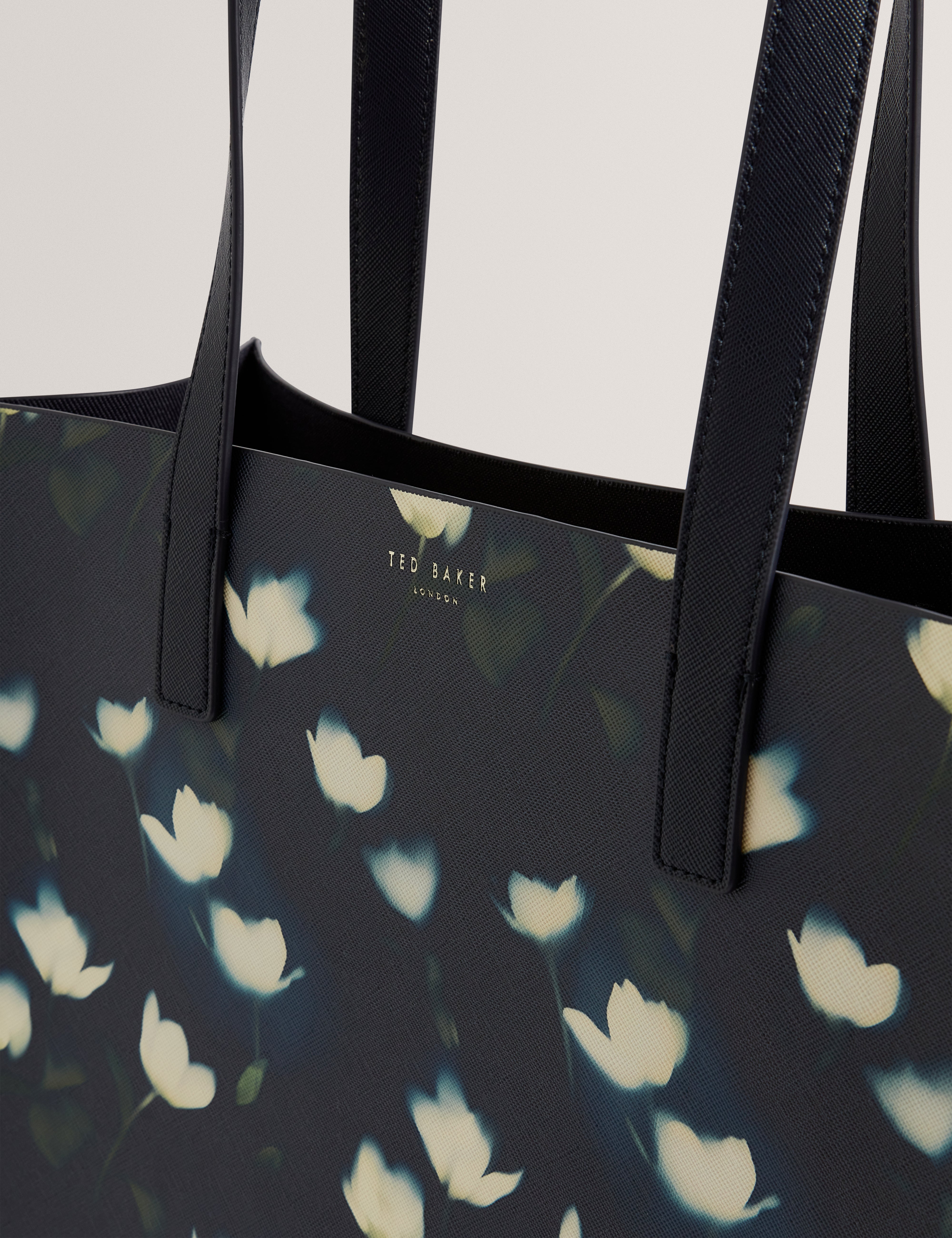 Tuulcon Large Tulip Printed Icon Bag Navy