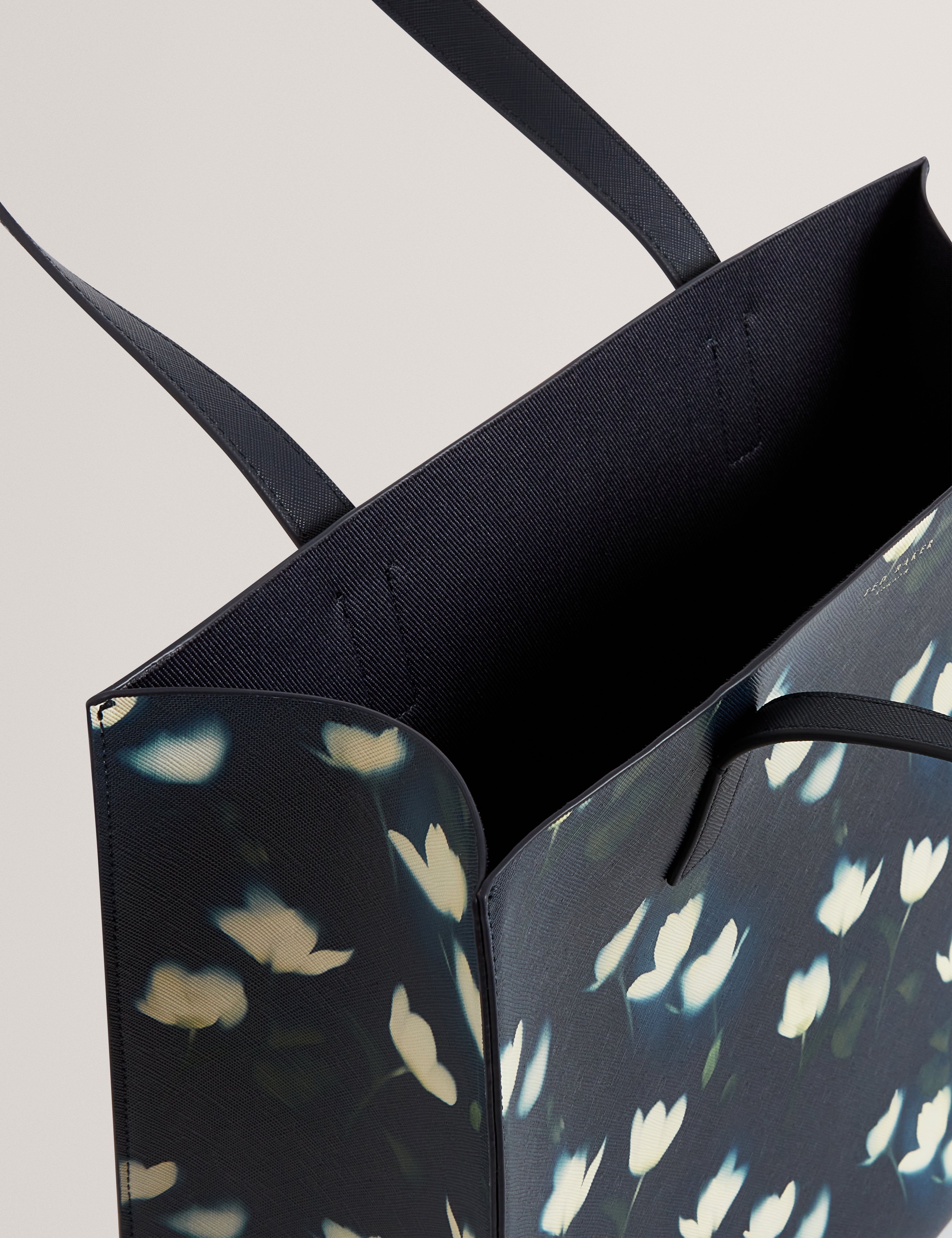 Tuulcon Large Tulip Printed Icon Bag Navy