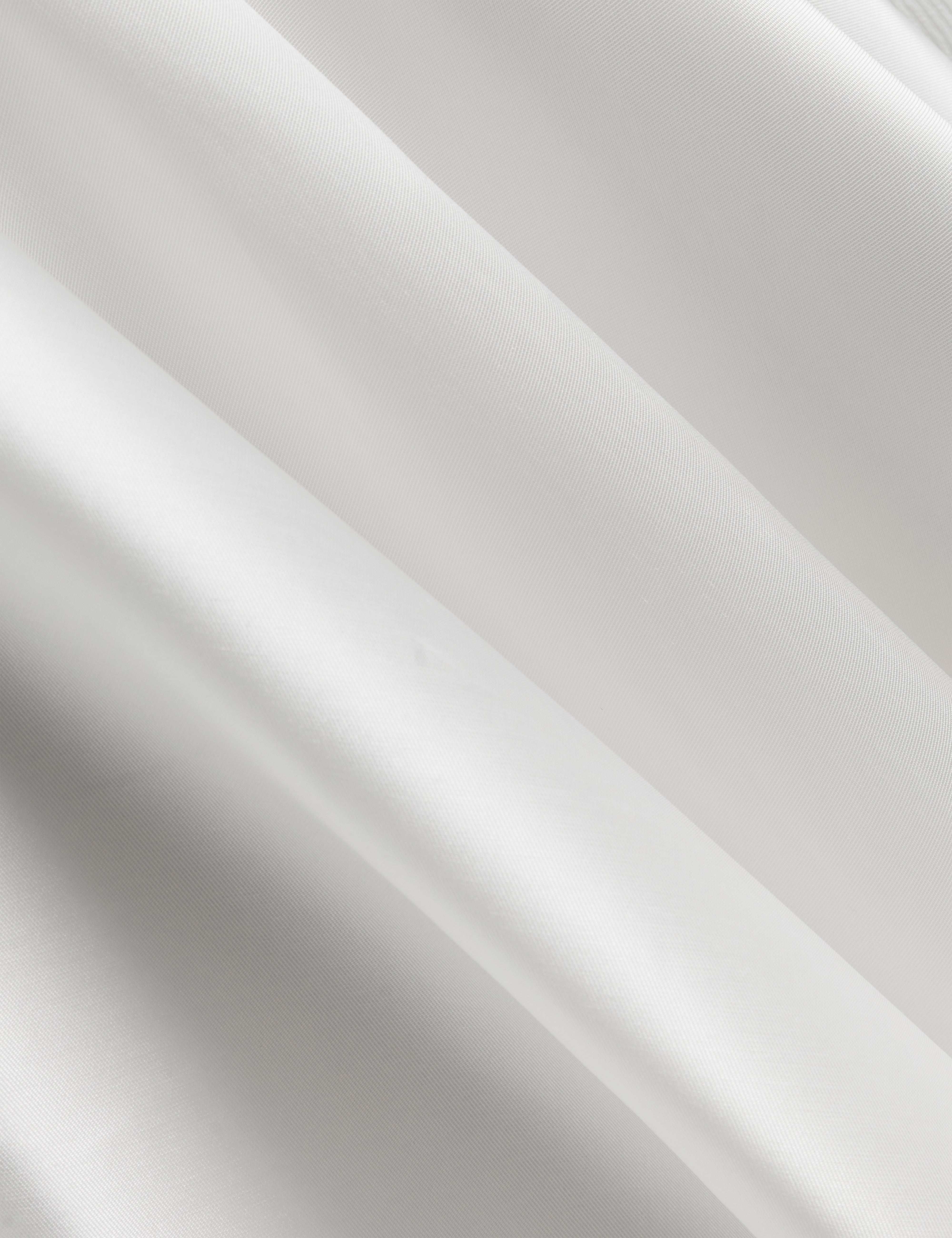 Zadi Knitted Frill Full Skirt Dress Ivory