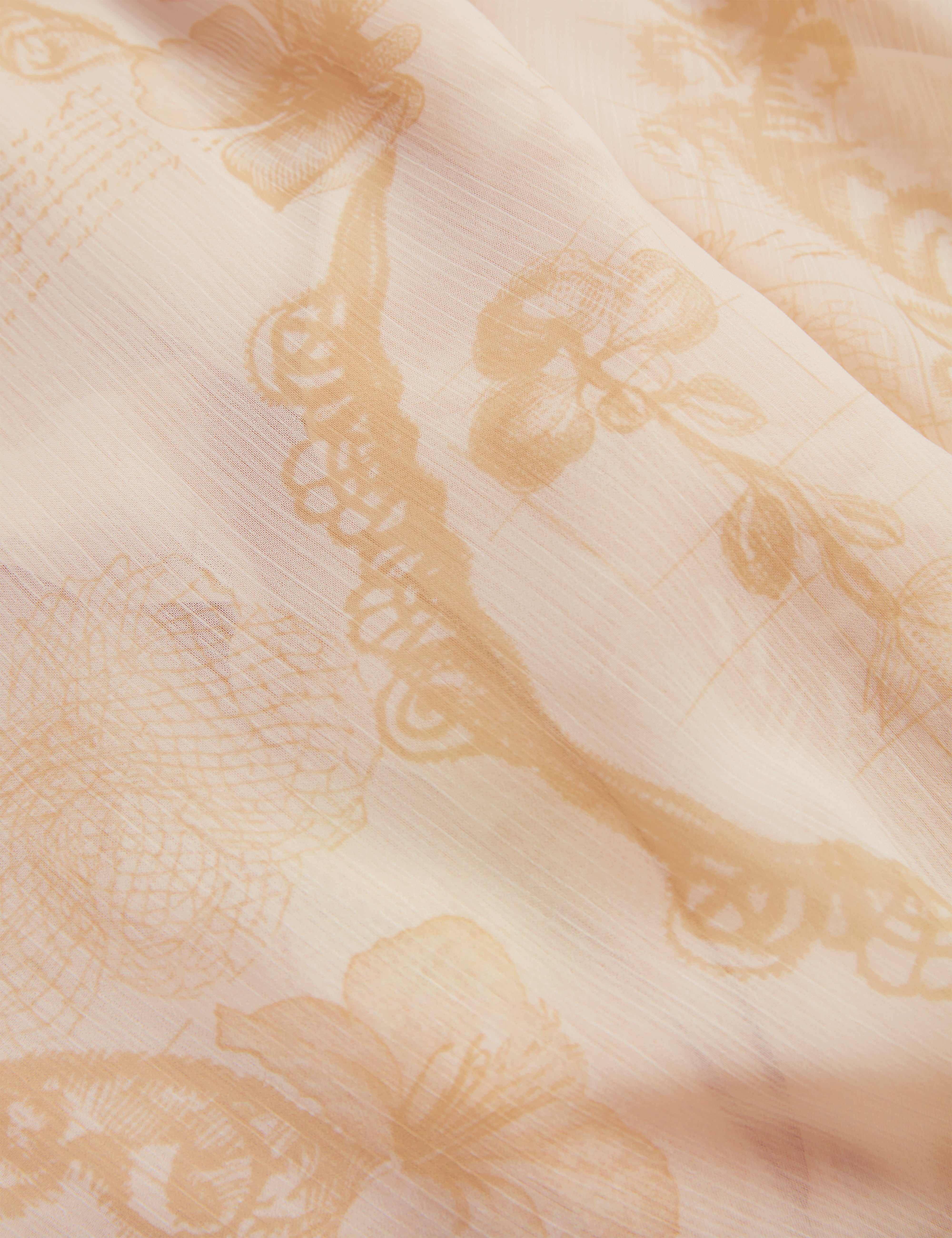 Nieva Waterfall Cape Detail Maxi Dress Lt-Yellow