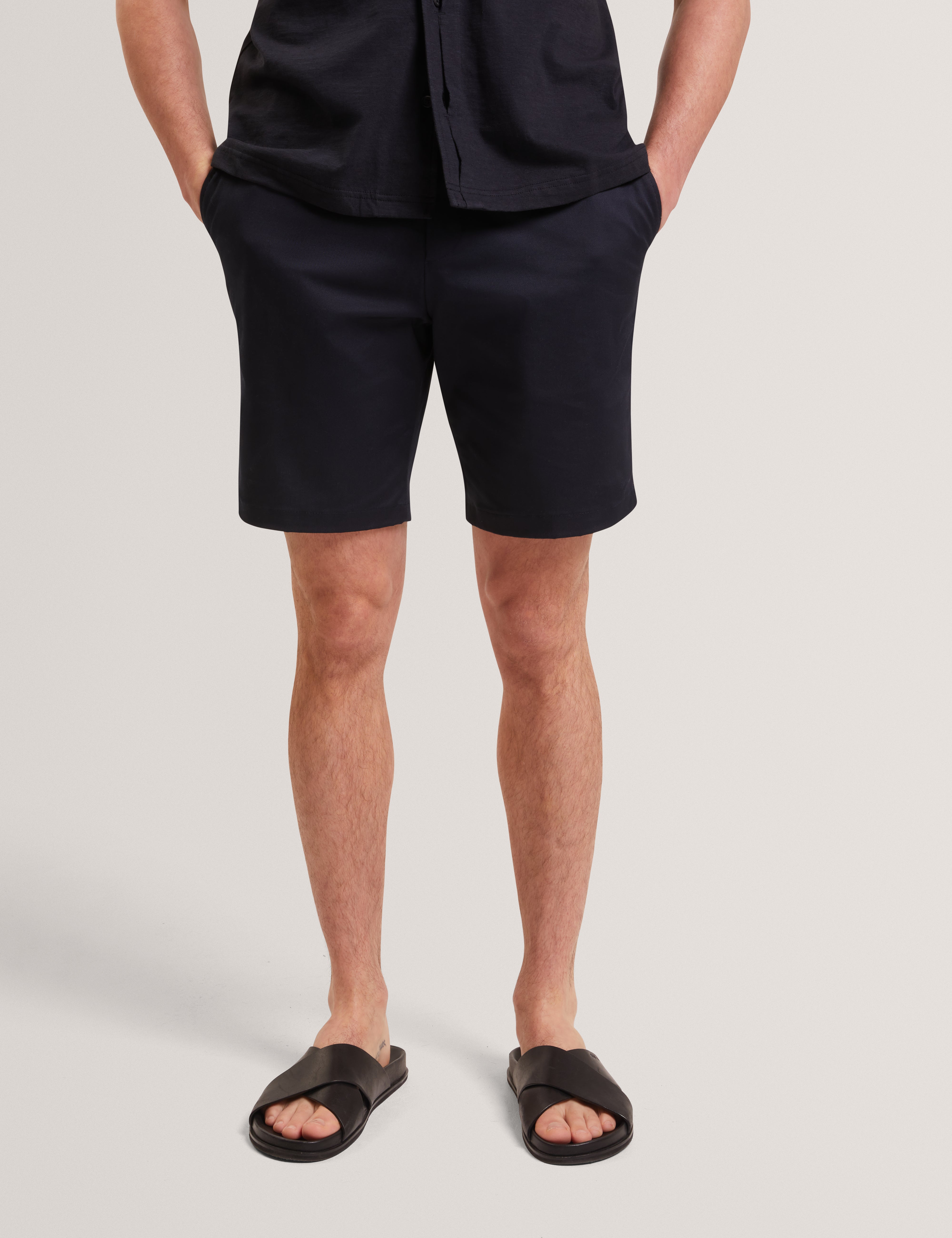 Loweton Slim Stretch Chino Navy