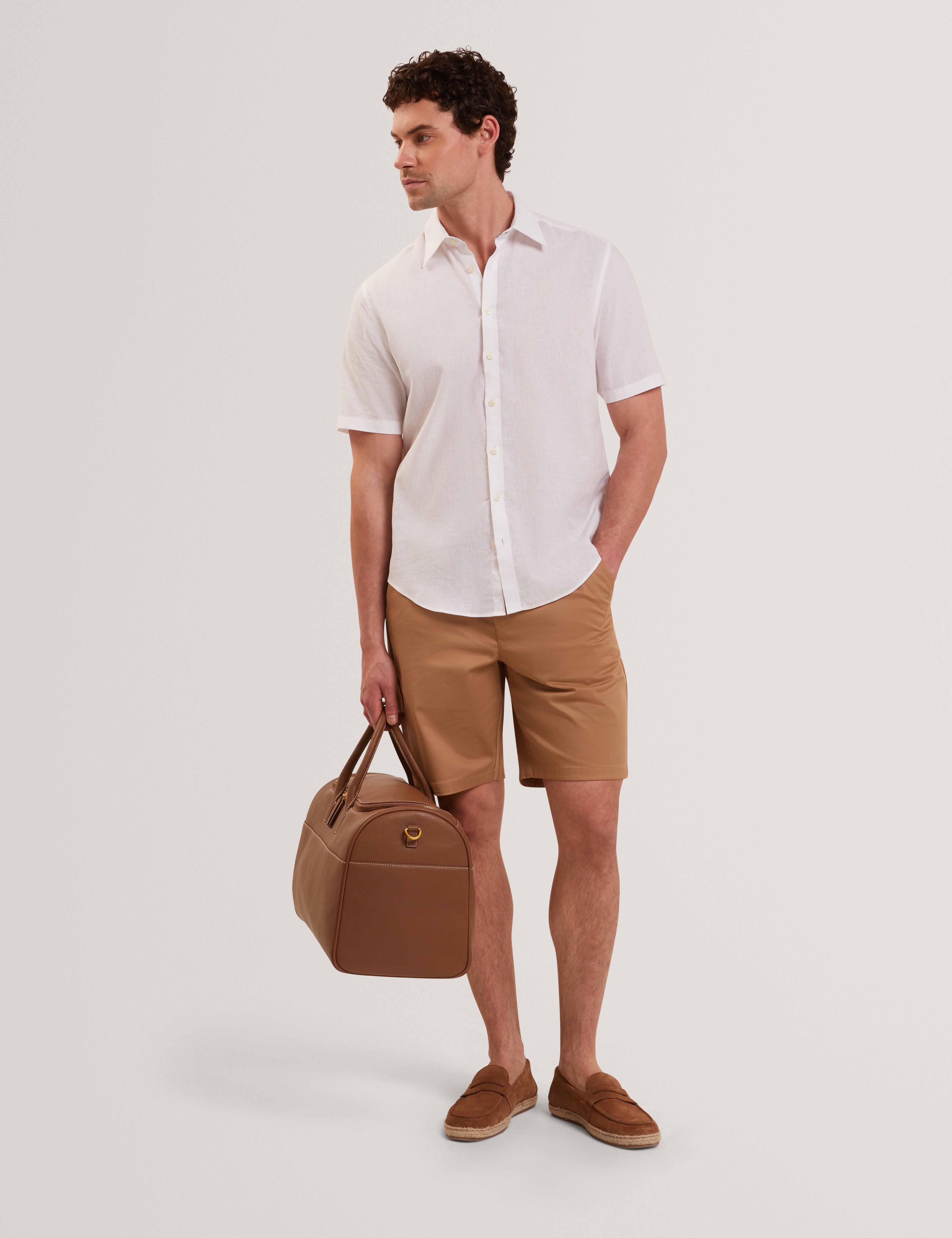 Loweton Slim Stretch Chino Tan