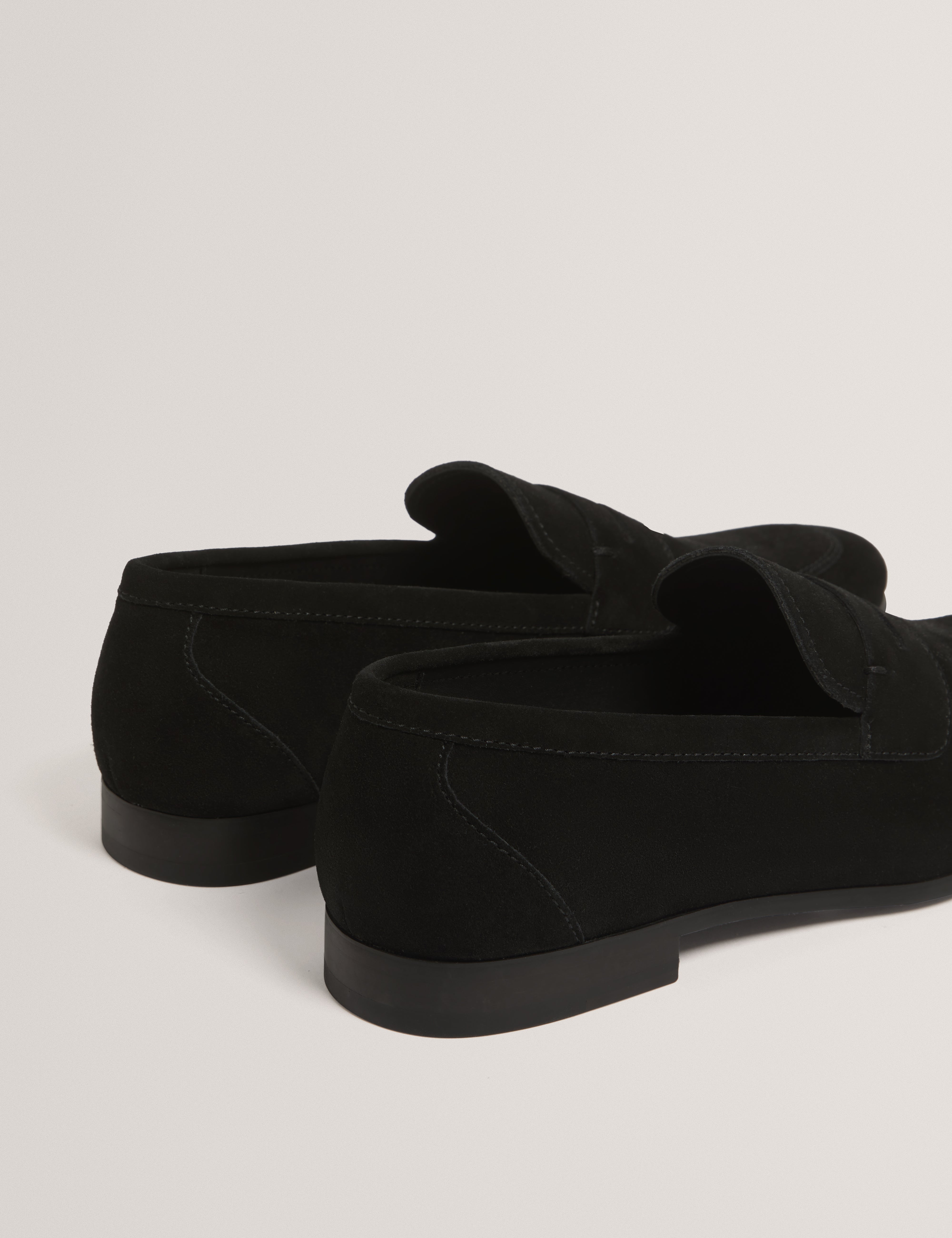 Leivy Suede Loafer Black