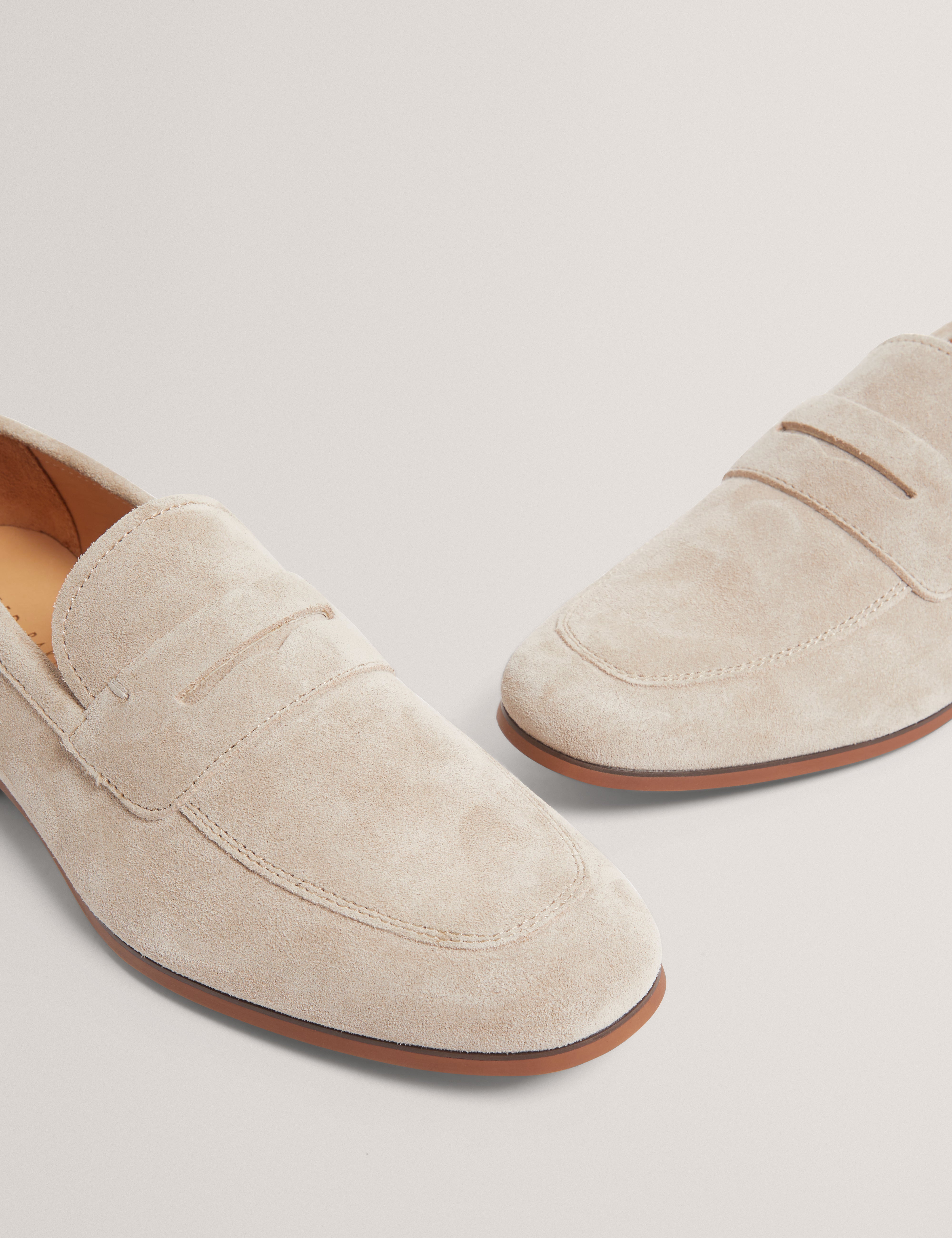Leivy Suede Loafer Stone