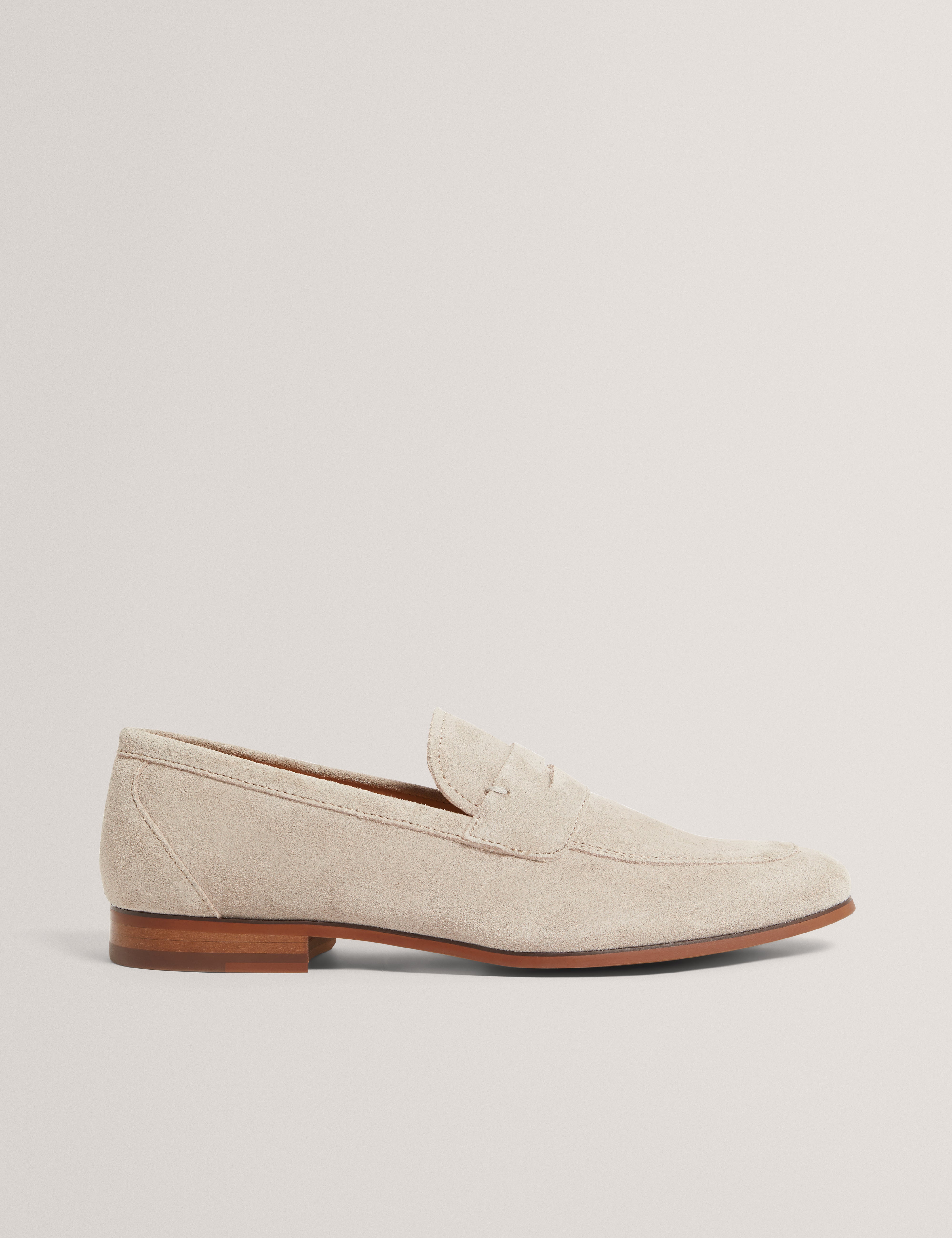 Leivy Suede Loafer Stone
