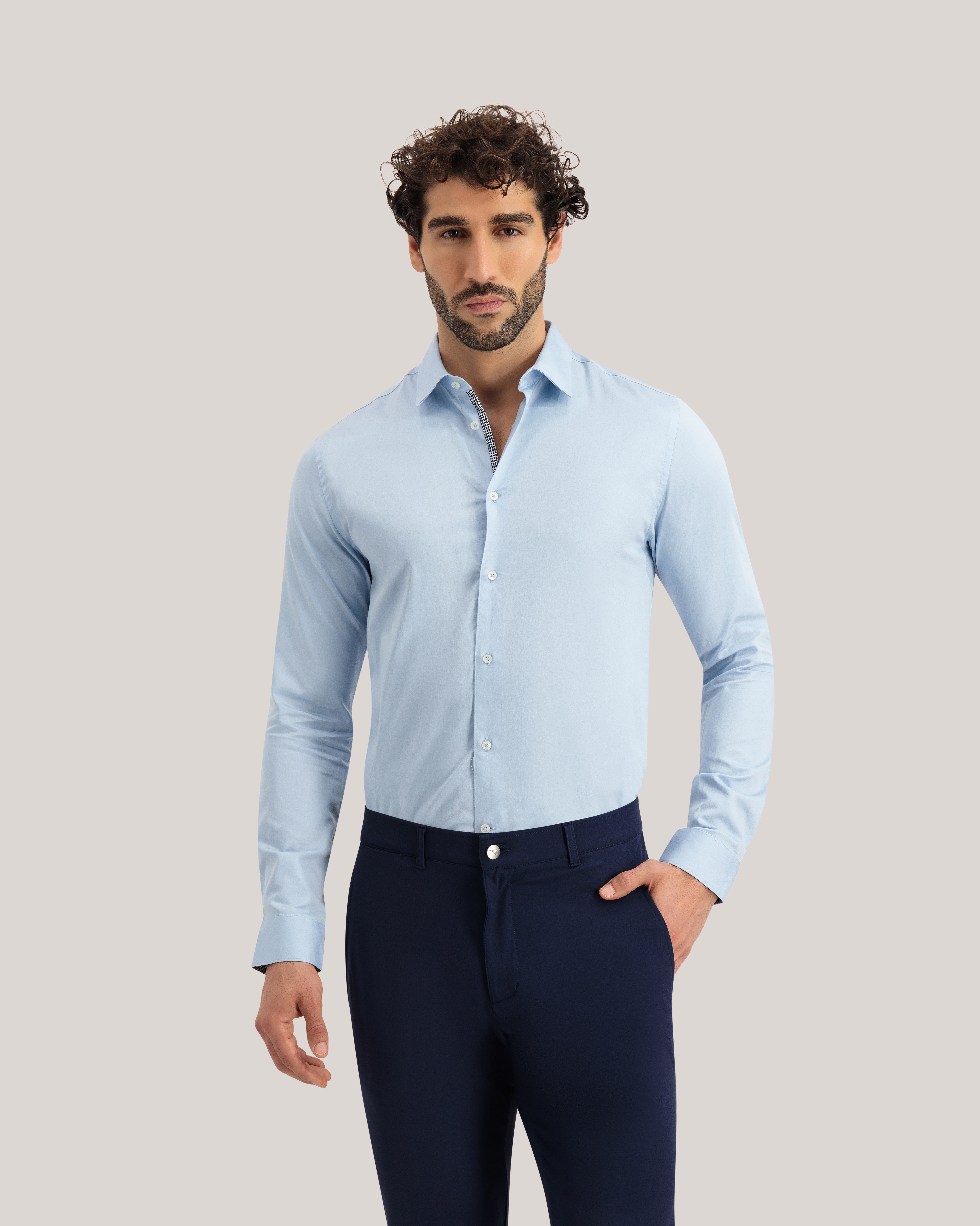 Tb178S Core Ice Blue Shirt Blue