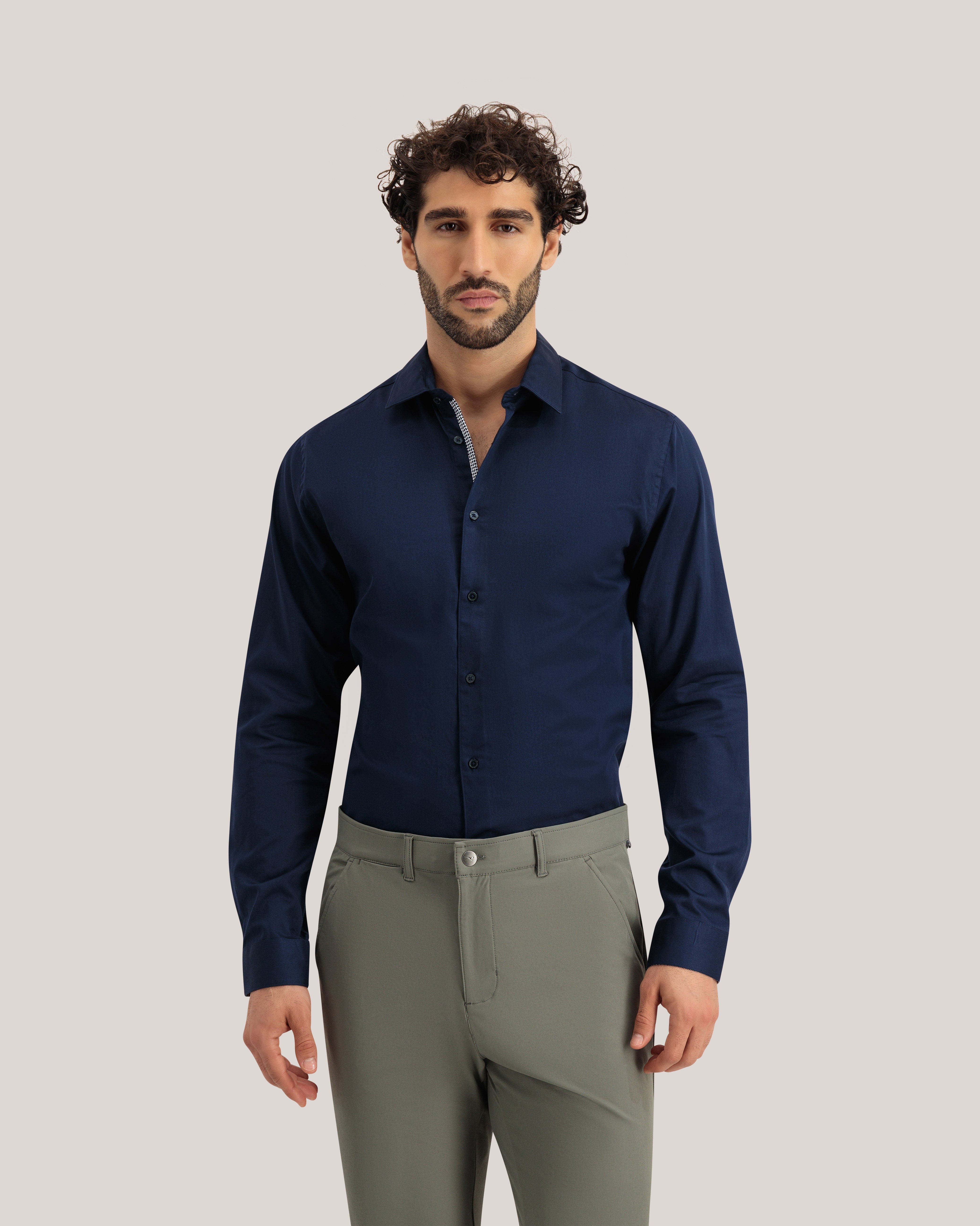 Tb179S Core Steel Navy Shirt Navy