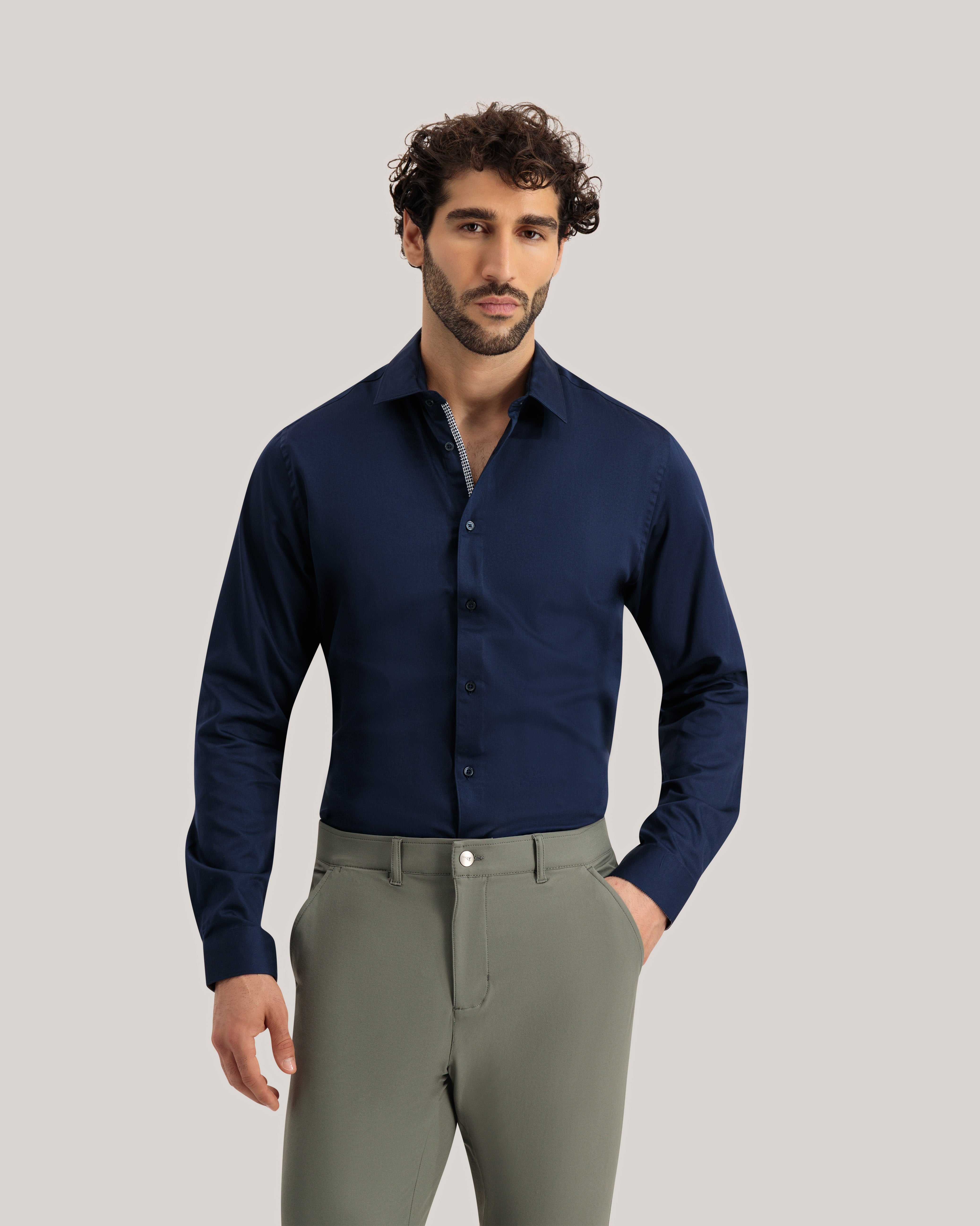 Tb179S Core Steel Navy Shirt Navy