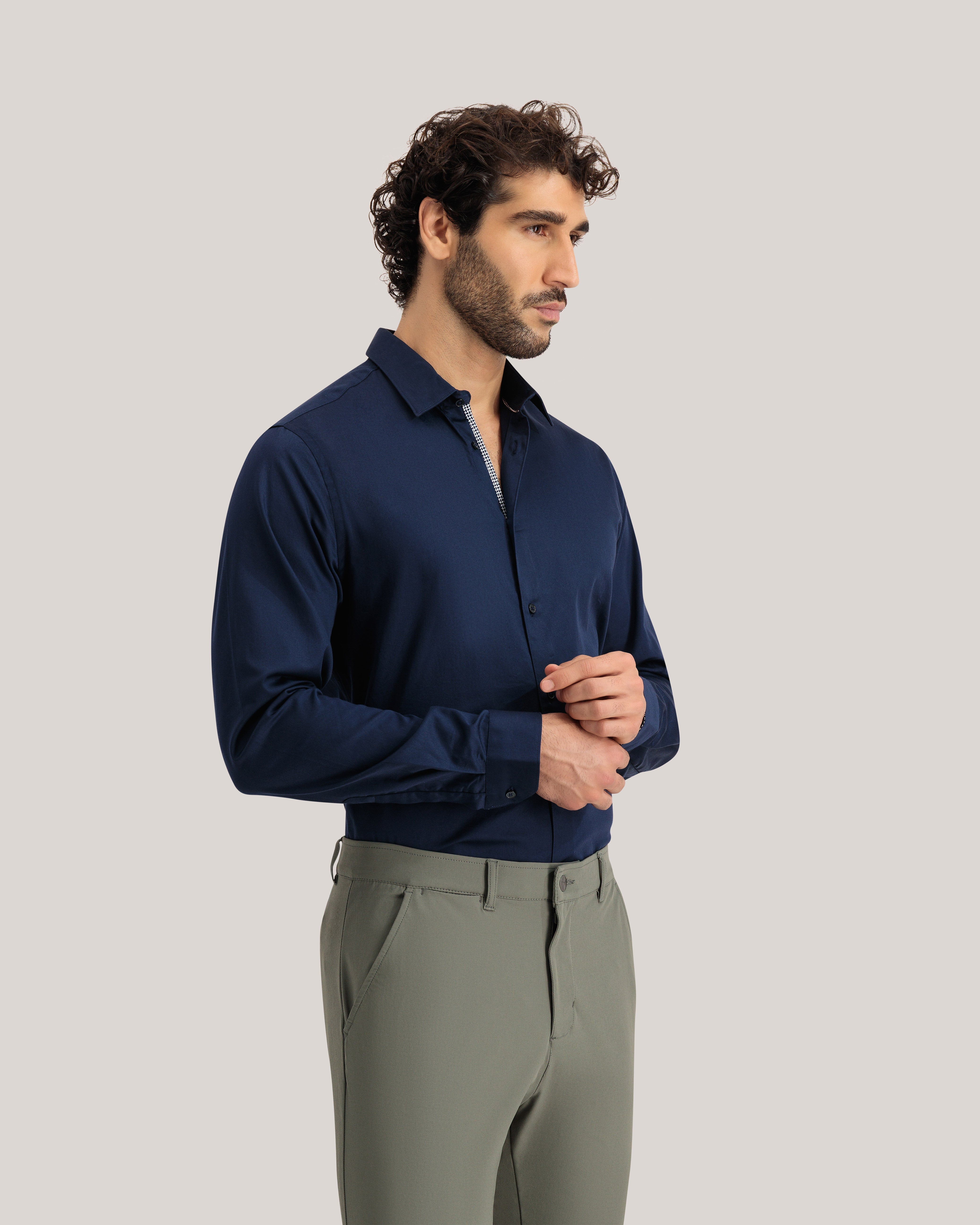 Tb179S Core Steel Navy Shirt Navy