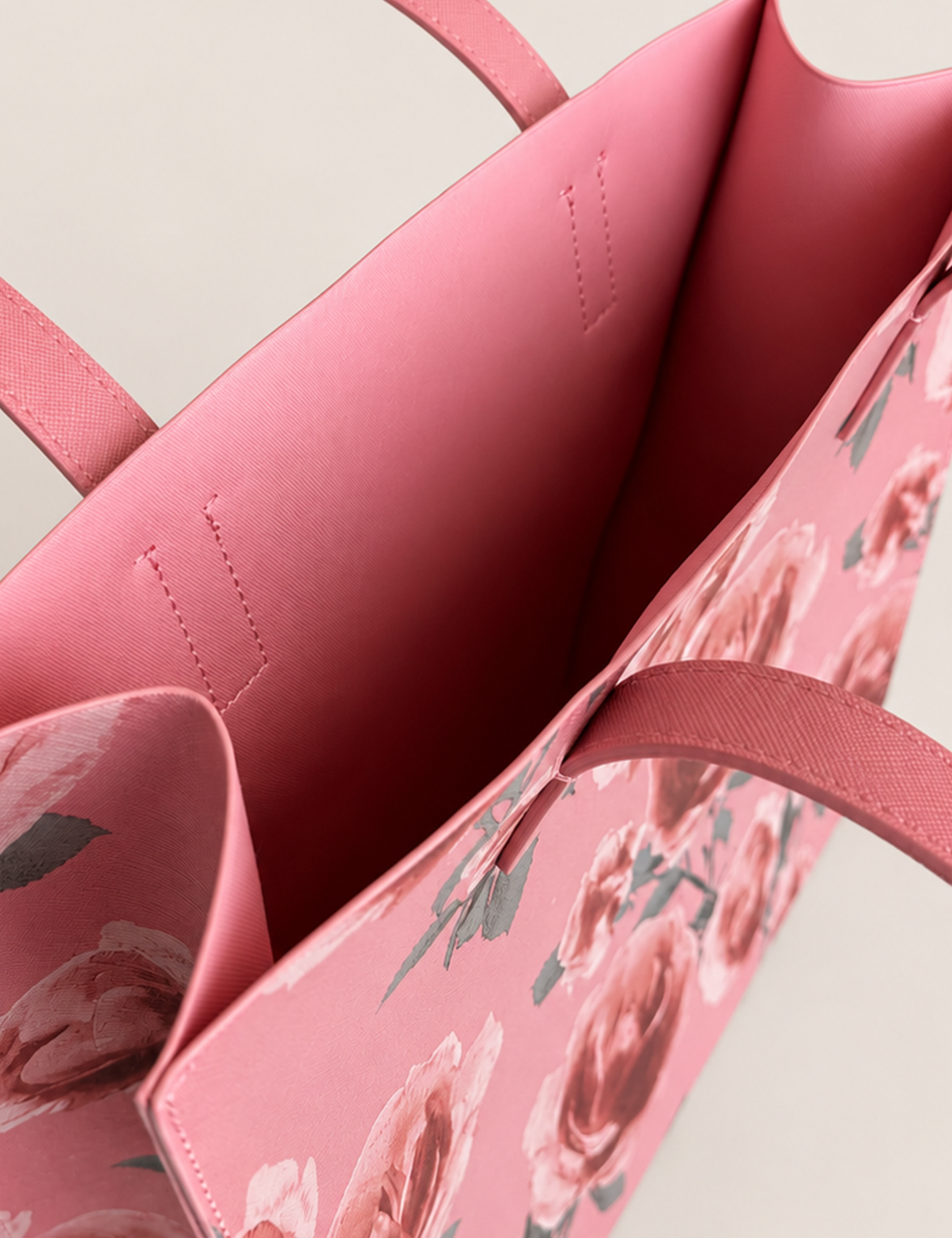 Garrnii Print Large Icon Bag Pink