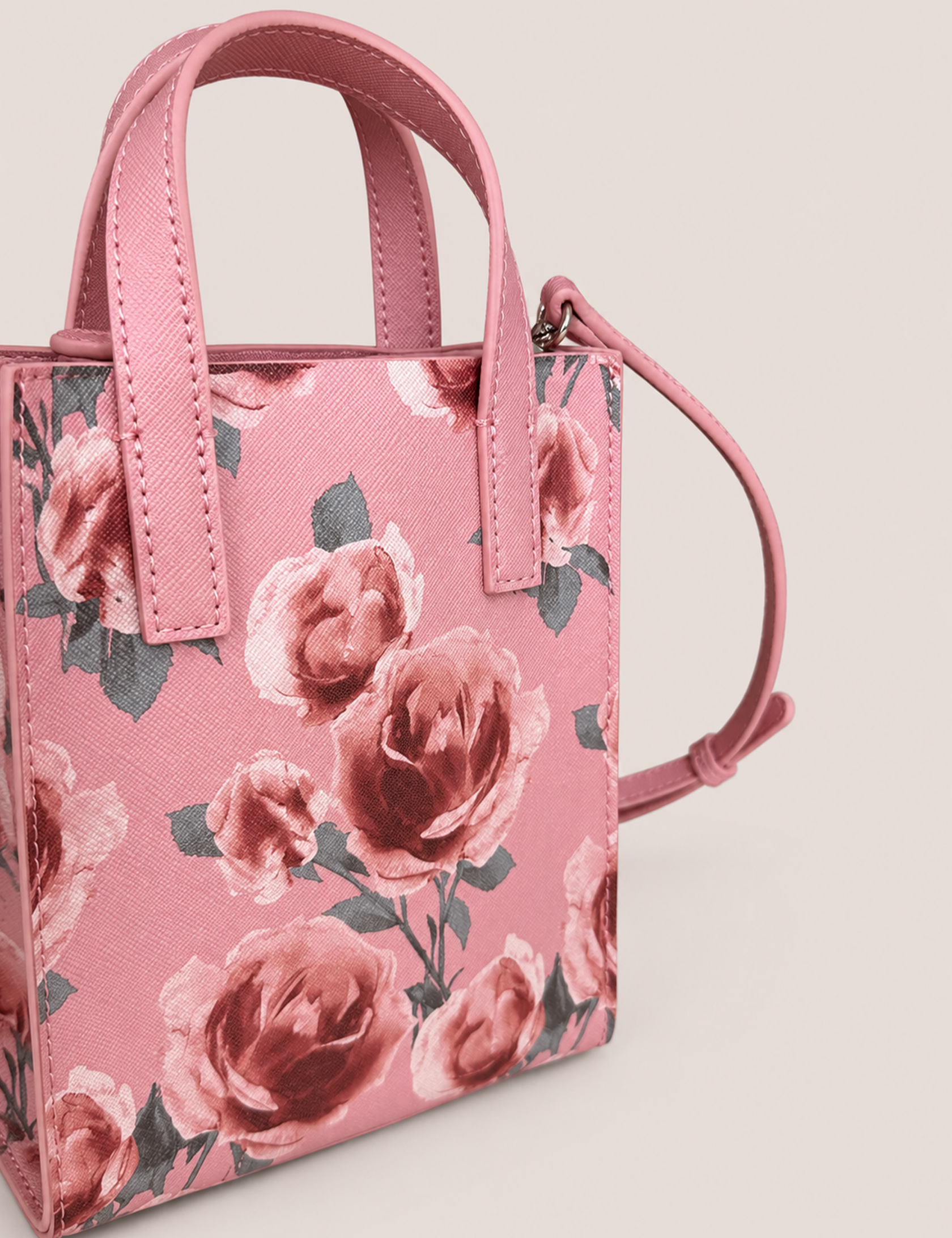 Garni Print Mini Icon Bag Pink