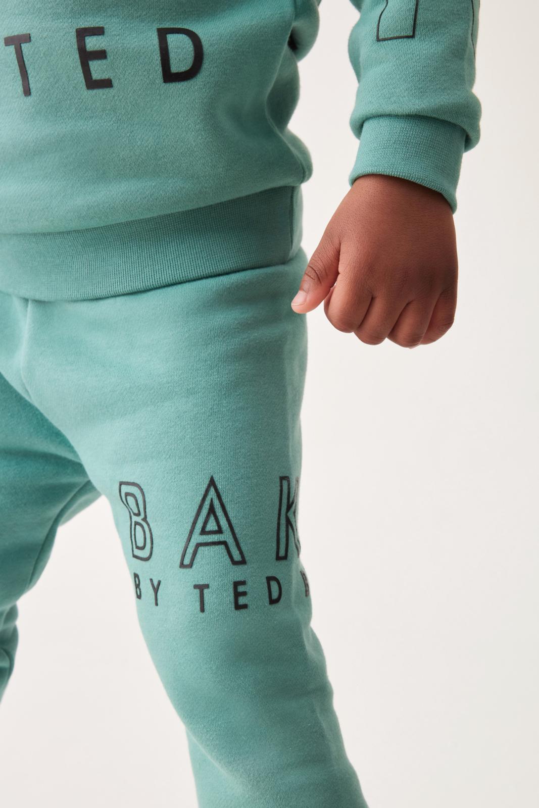 Baker By Ted Baker Letter Sweatshirt And Joggers Set Green