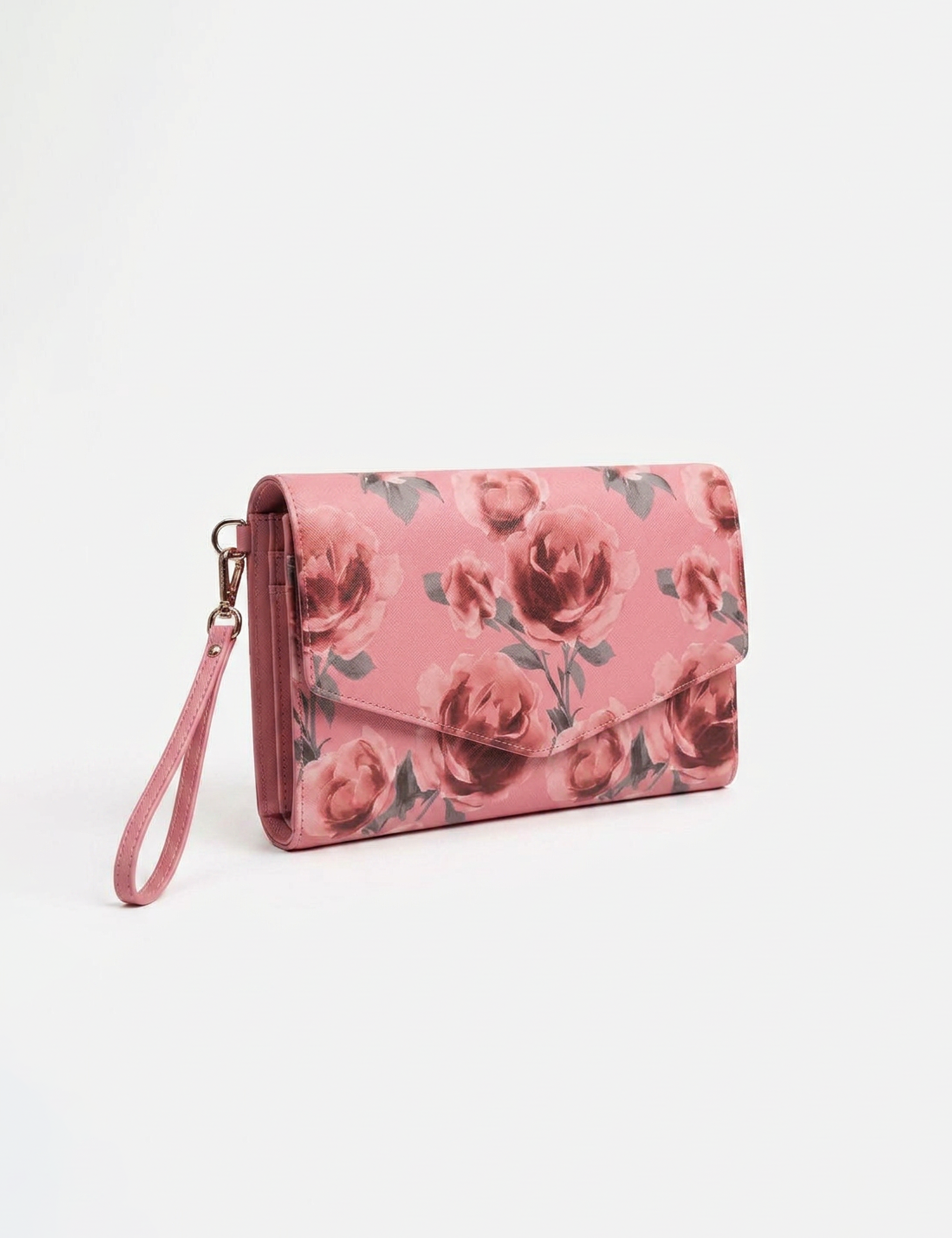 Gaarnii Print Envelope Pouch Pink