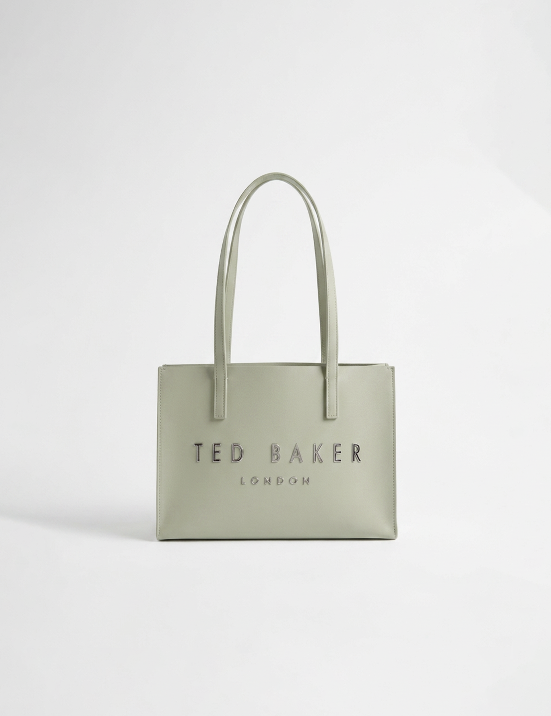 Crinell Elongated Crinkle Icon Bag Lt-Green