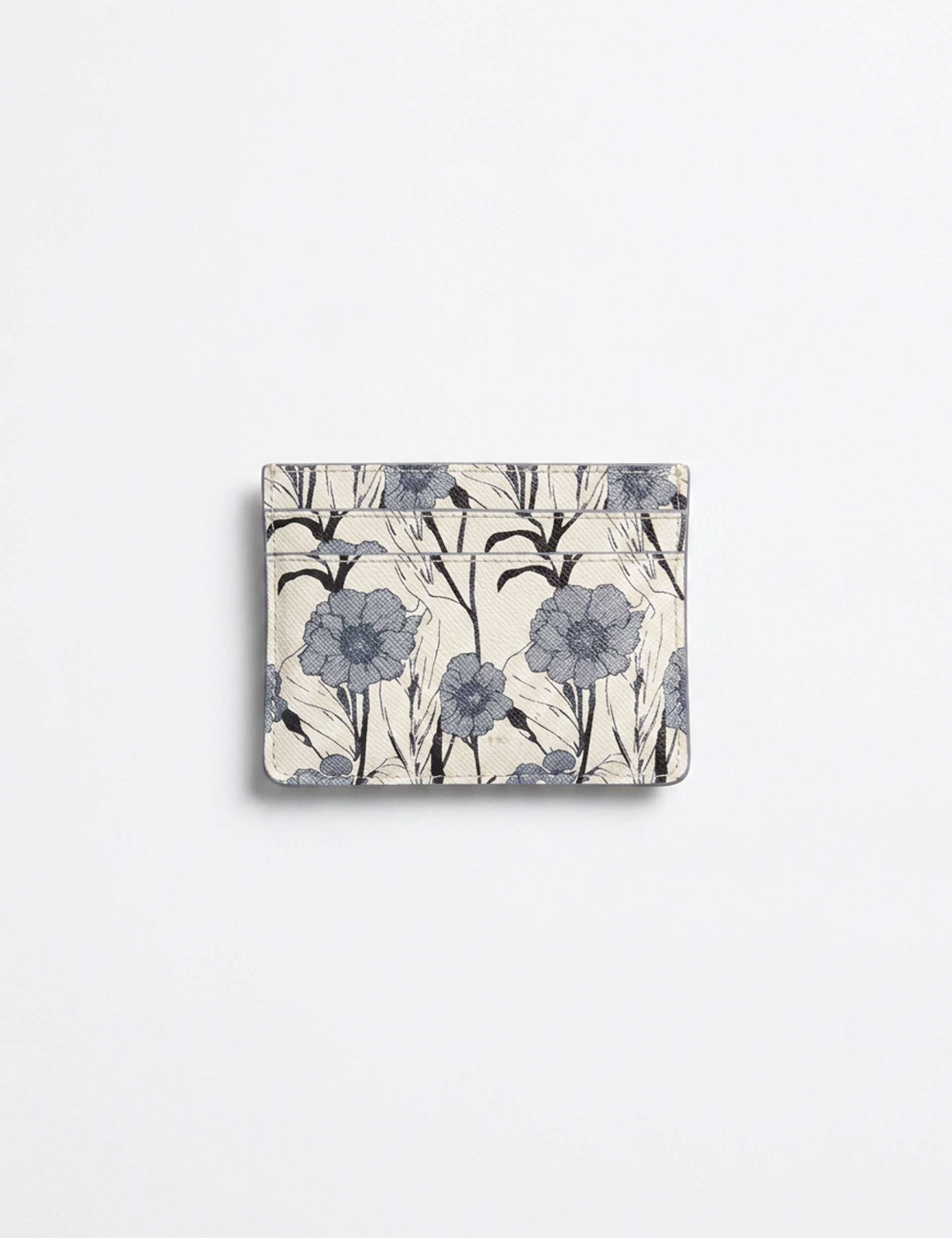 Milanai Print Card Holder White