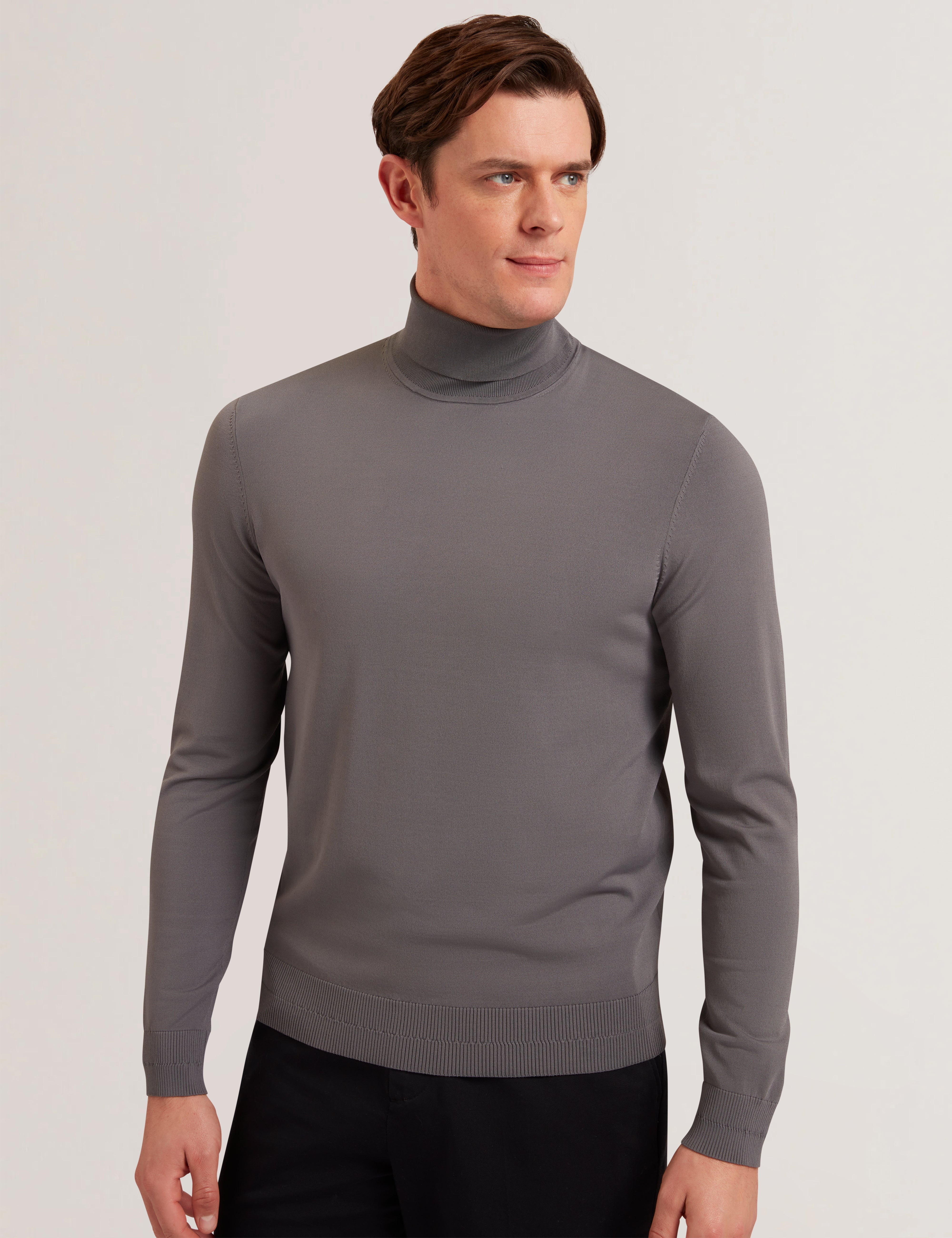 Artlow Regular Roll Neck Grey