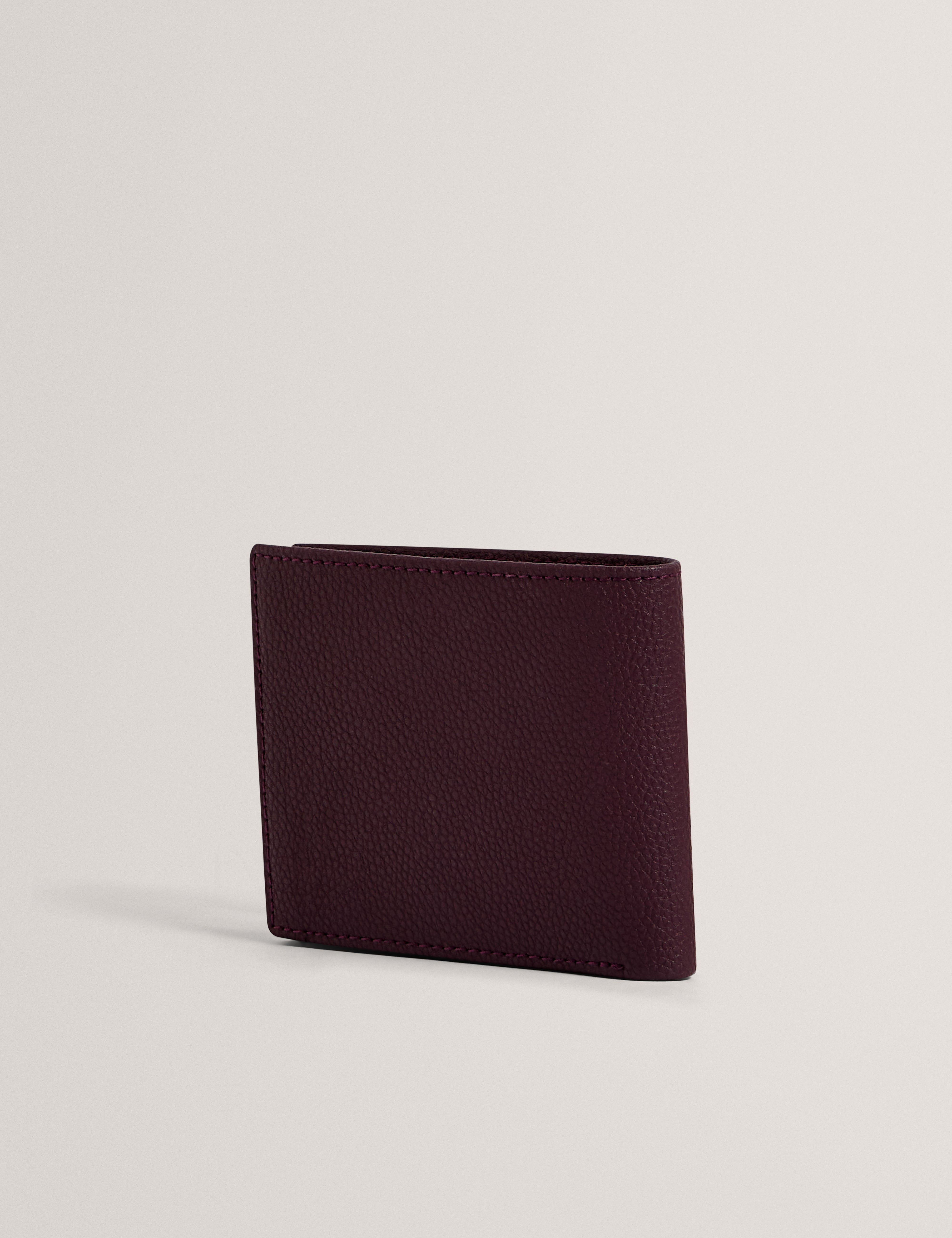 Pailin Pebbled Leather Wallet Oxblood