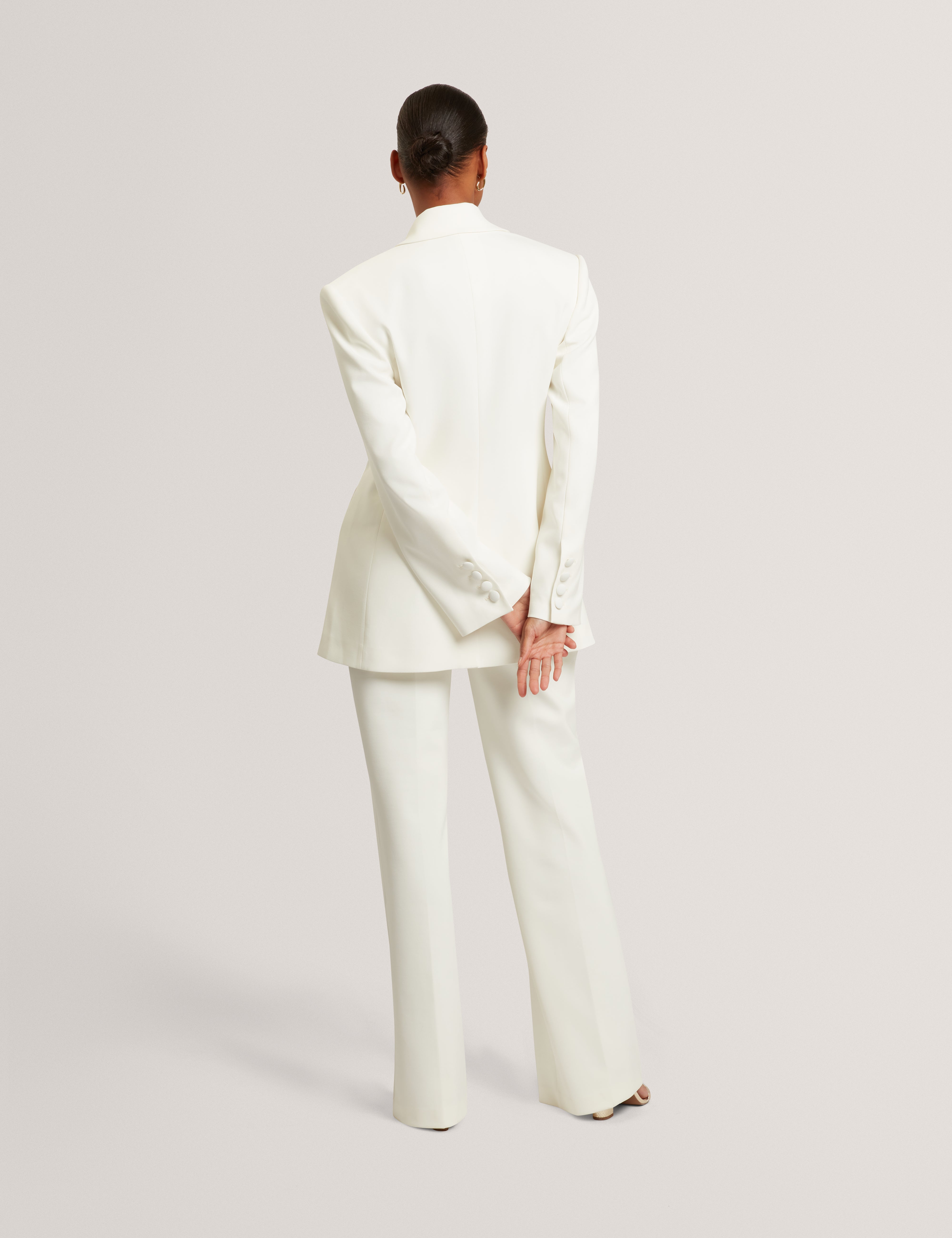 Acata Tailored Blazer Ivory