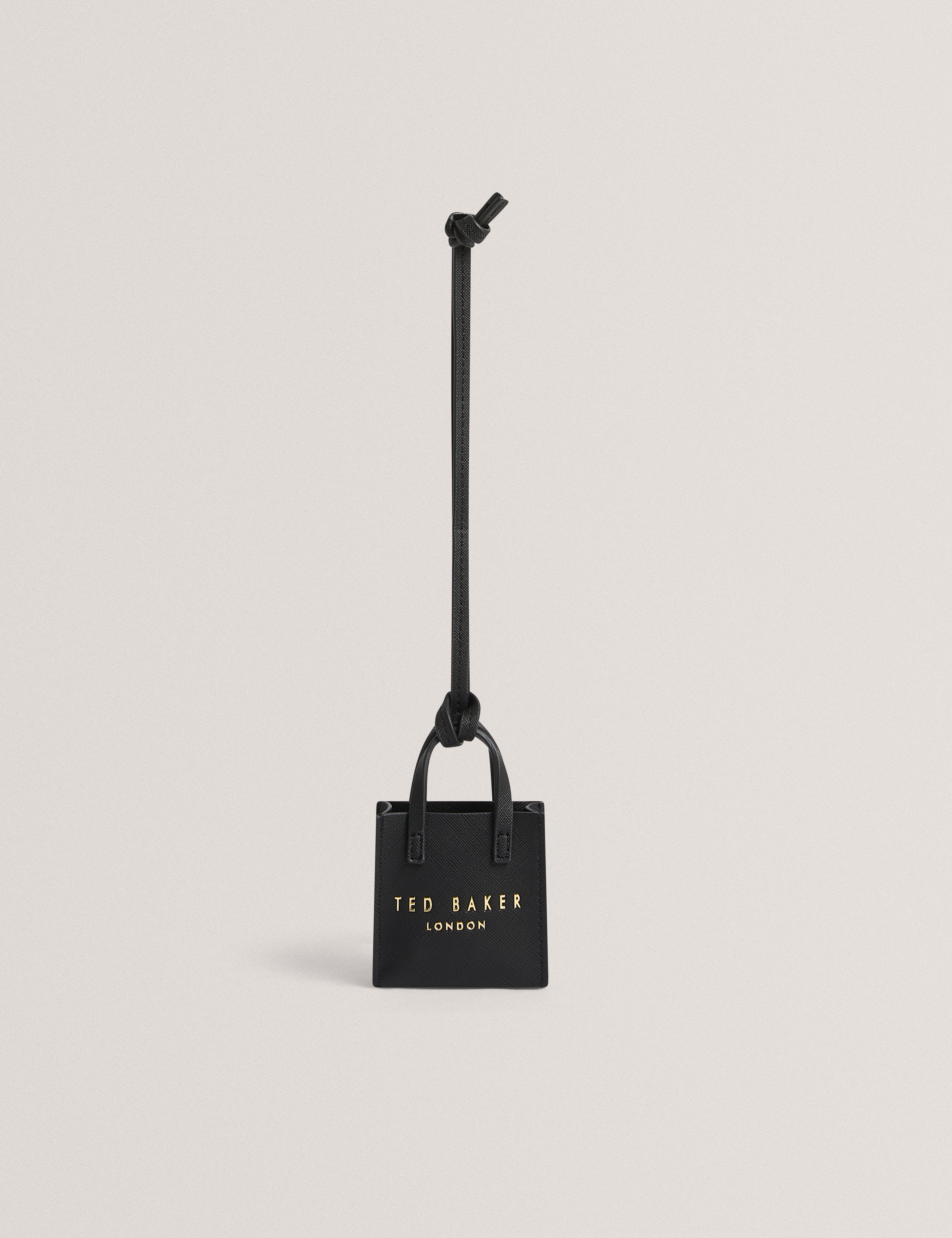 Iccon Mini Ted Icon Bag Charm Black