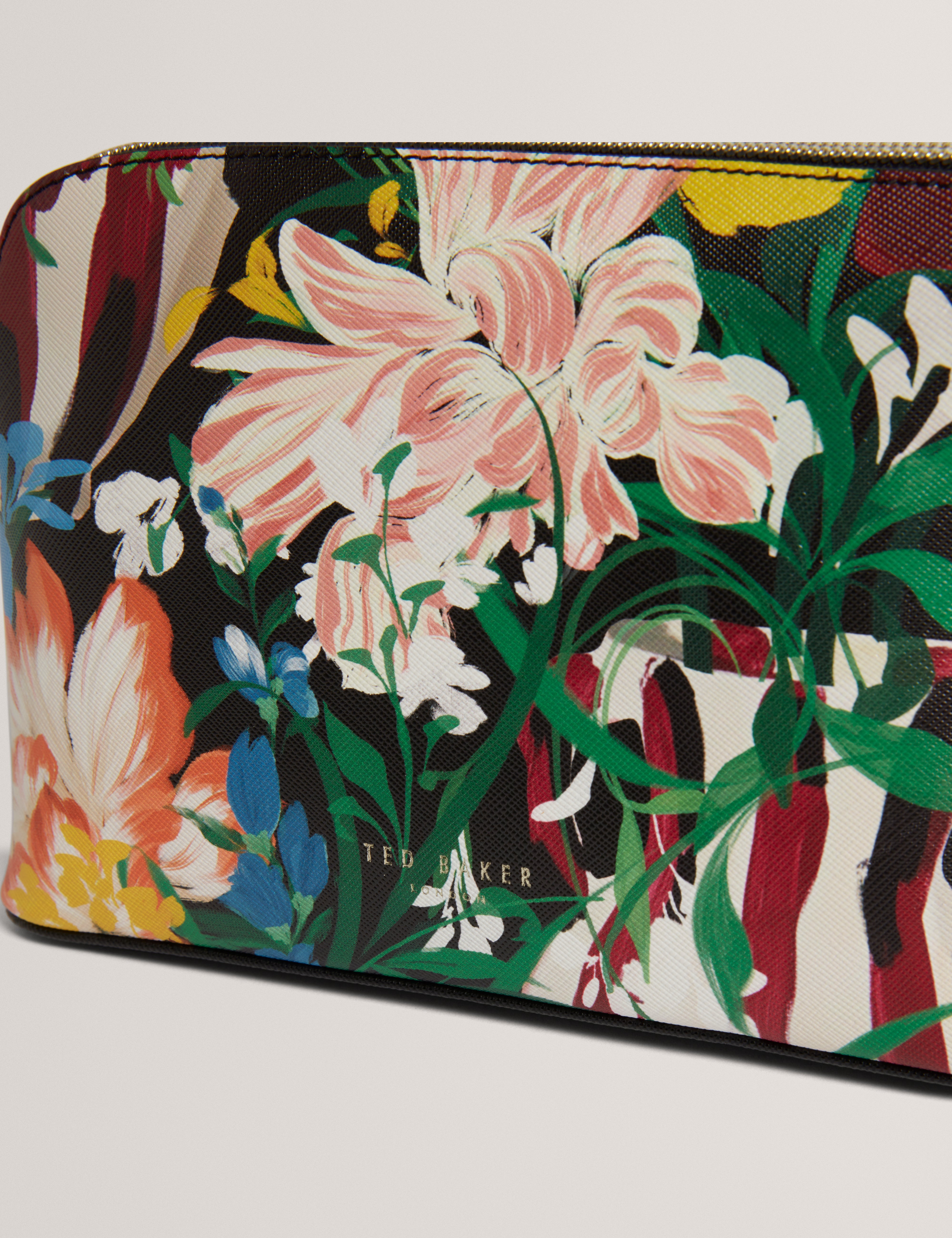 Boutina Bouquet Printed Small Washbag Multicol