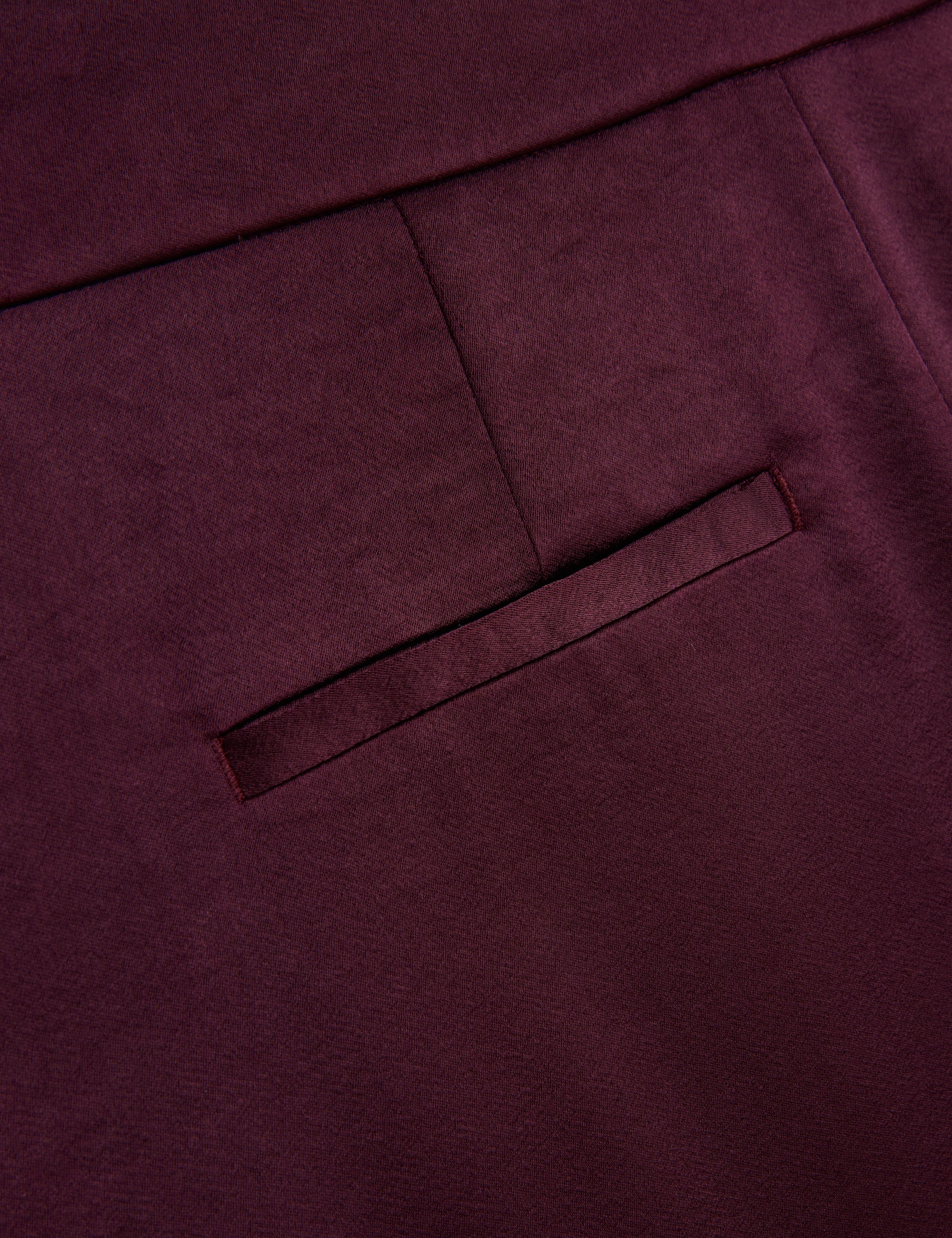 Chiira Barrel Leg Trouser Dp-Purple