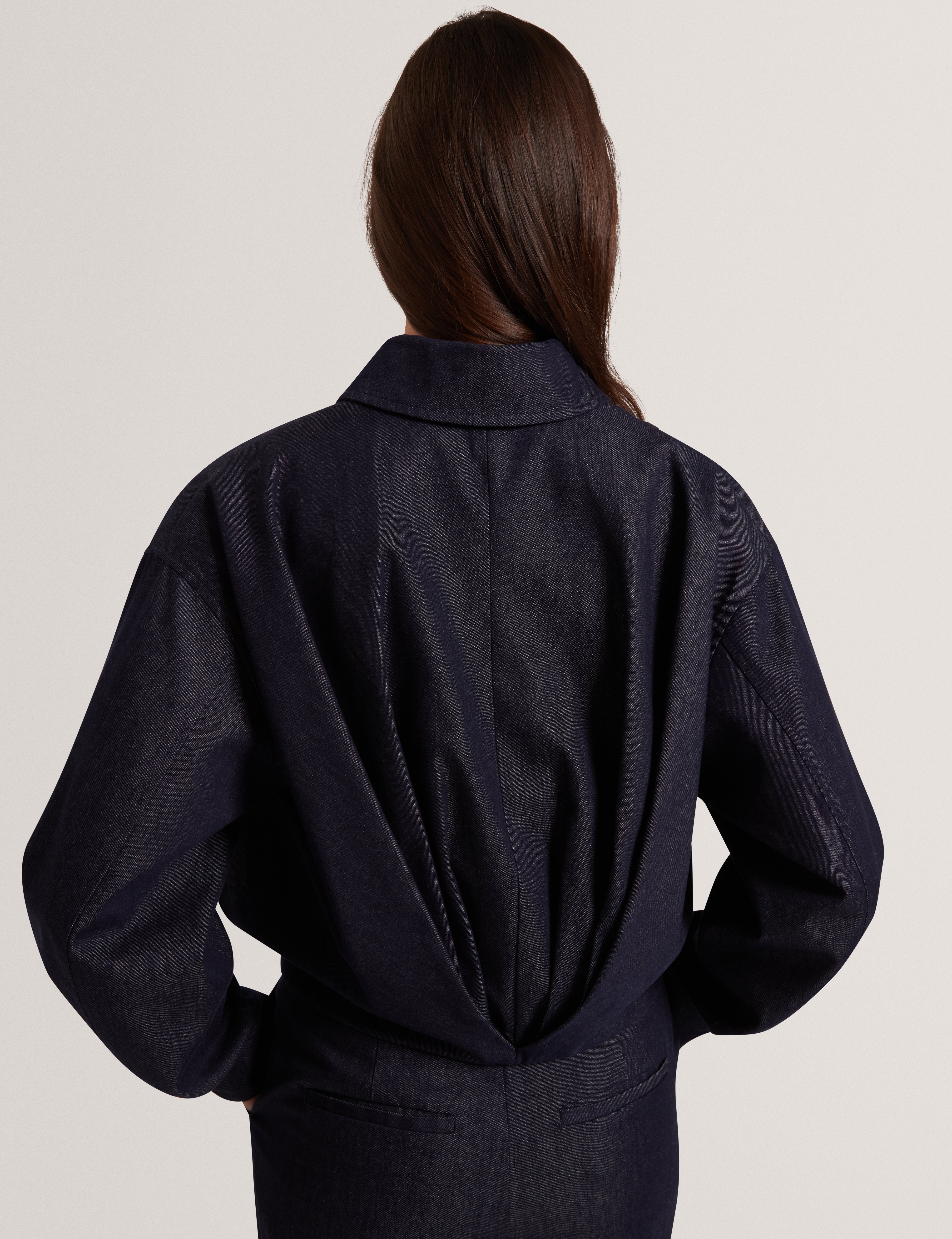 Annite Bomber Jacket Dk-Blue