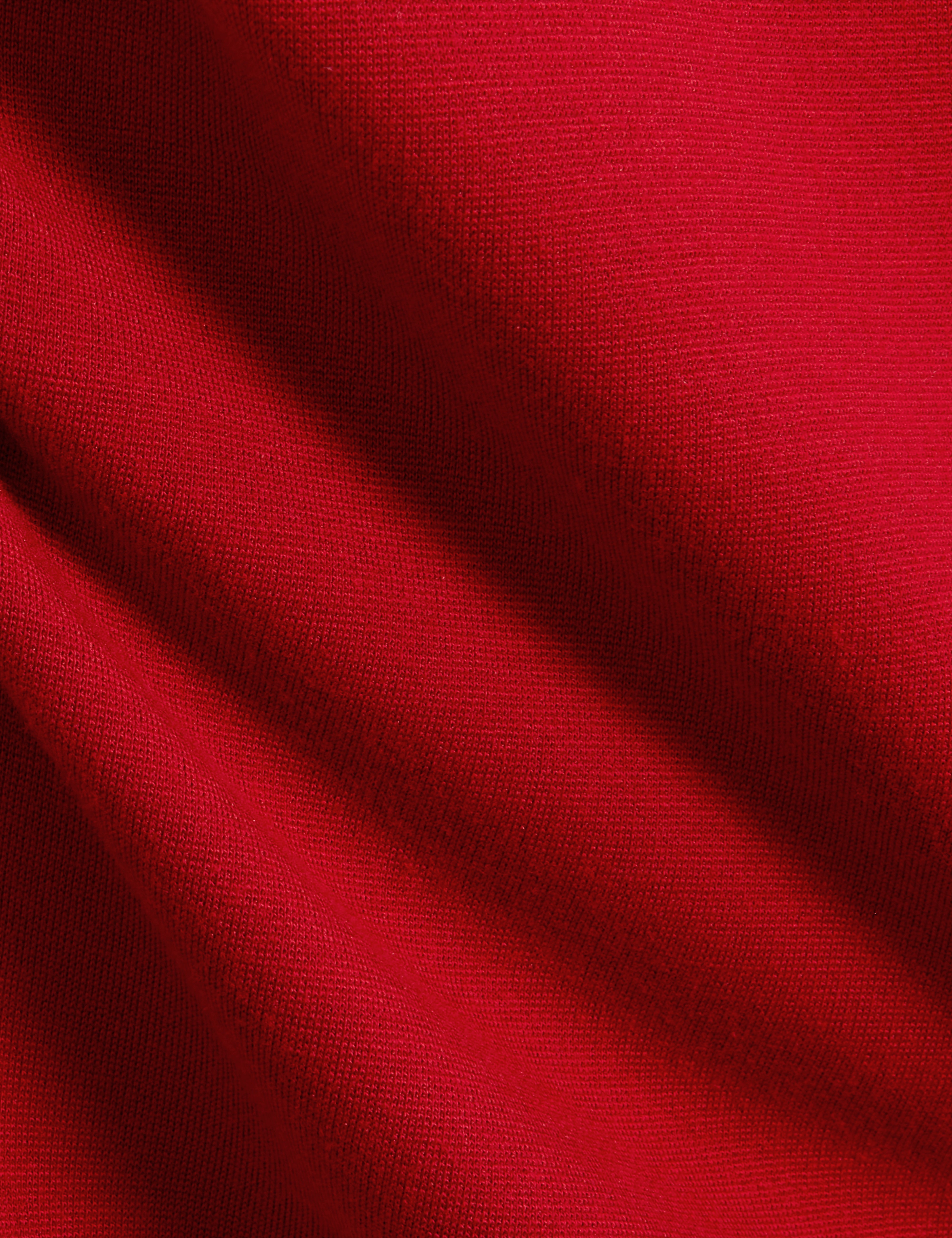 Hycilla Jersey Asymmetric Neck Top Red