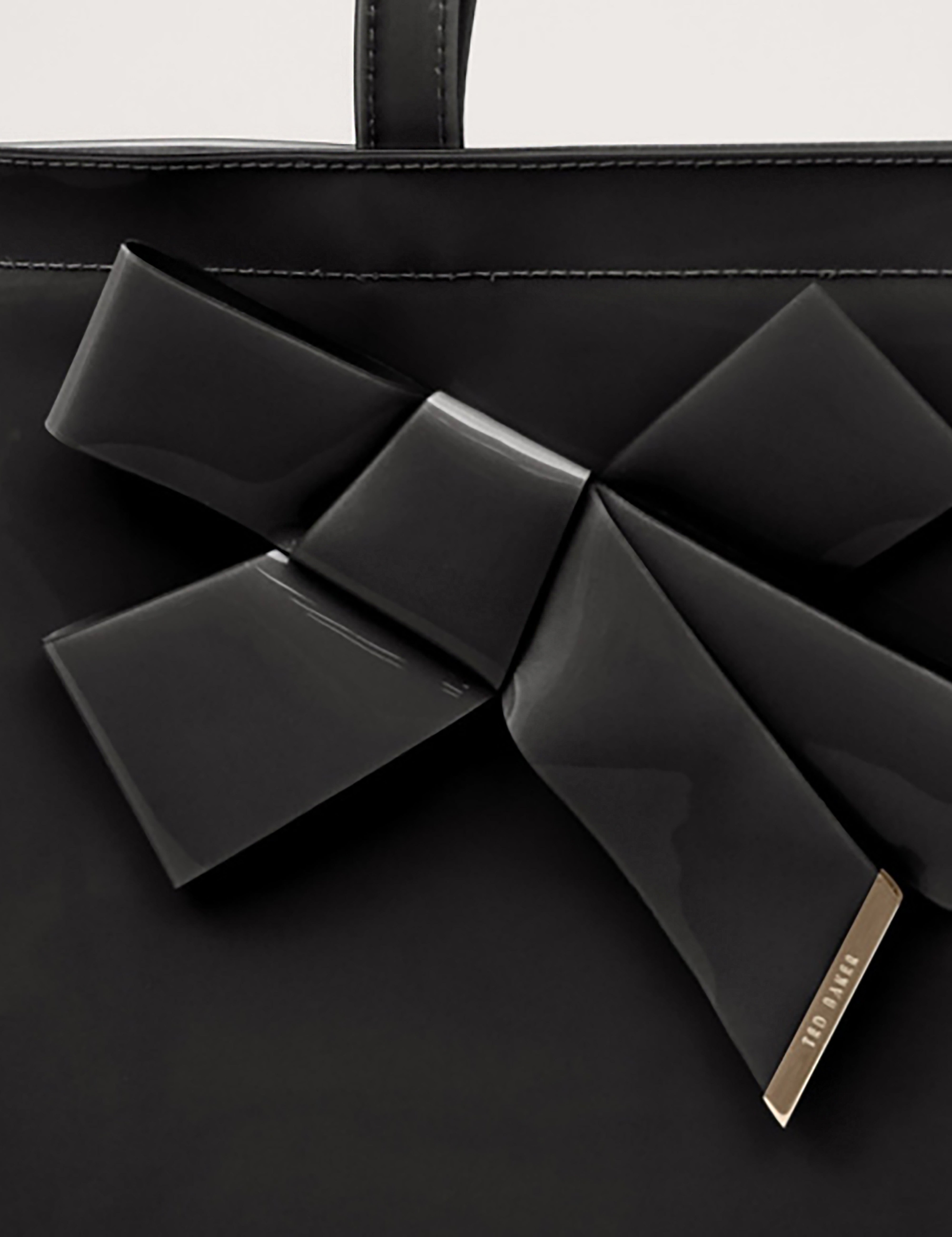 Niconna Bow Detail Large Icon Bag Black
