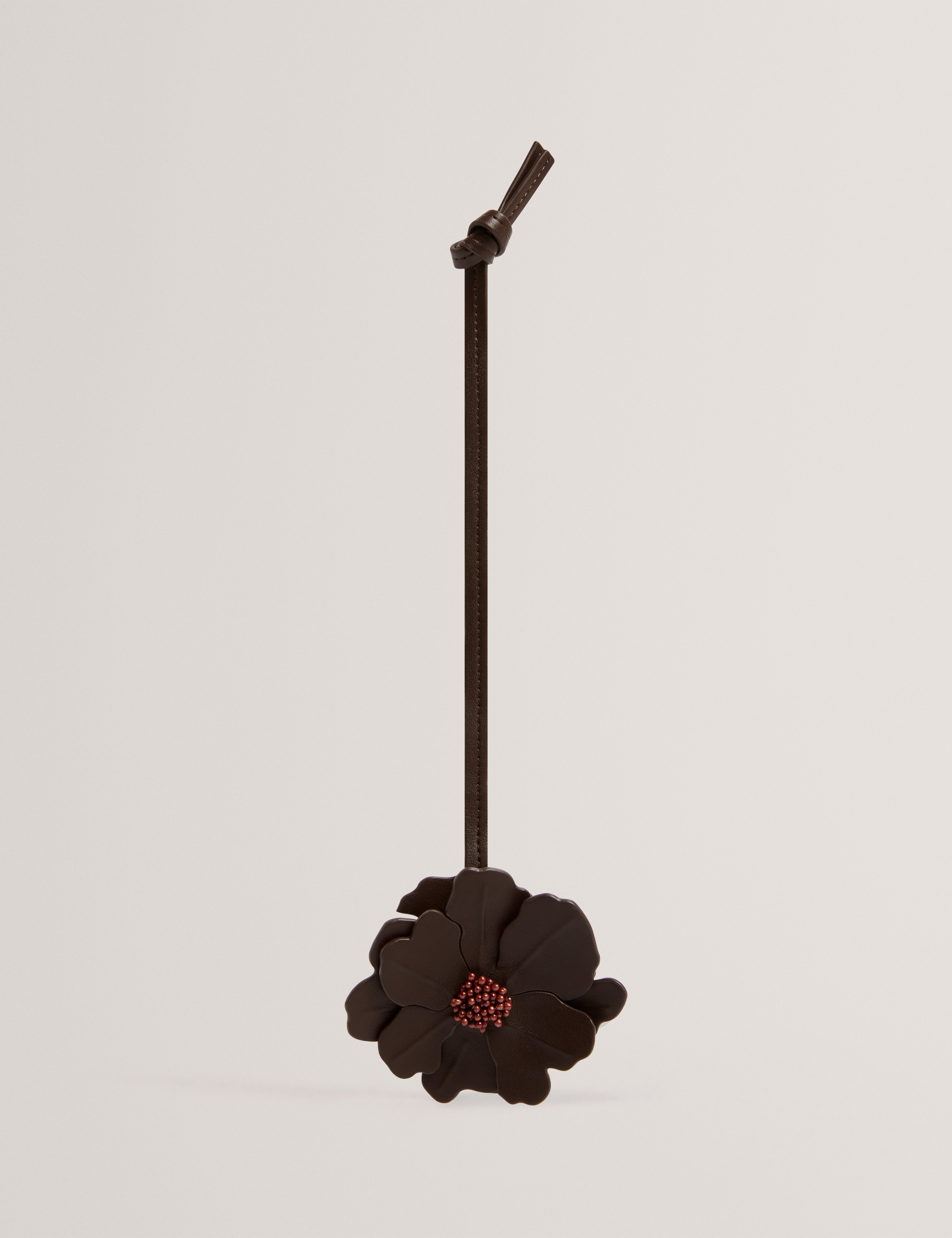 Floriis Flower Keyring Charm Brn-Choc