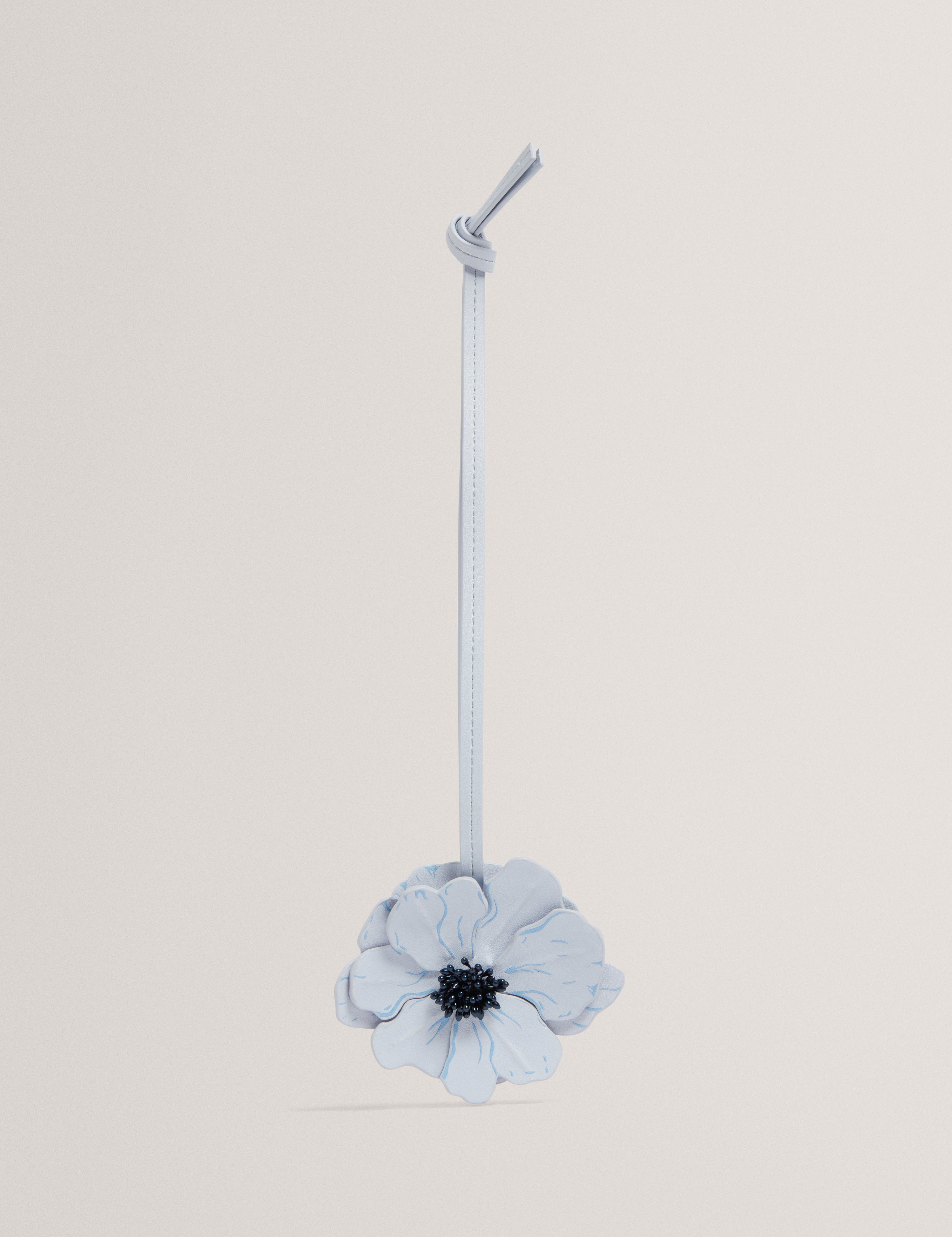 Floriis Flower Keyring Charm Lt-Blue