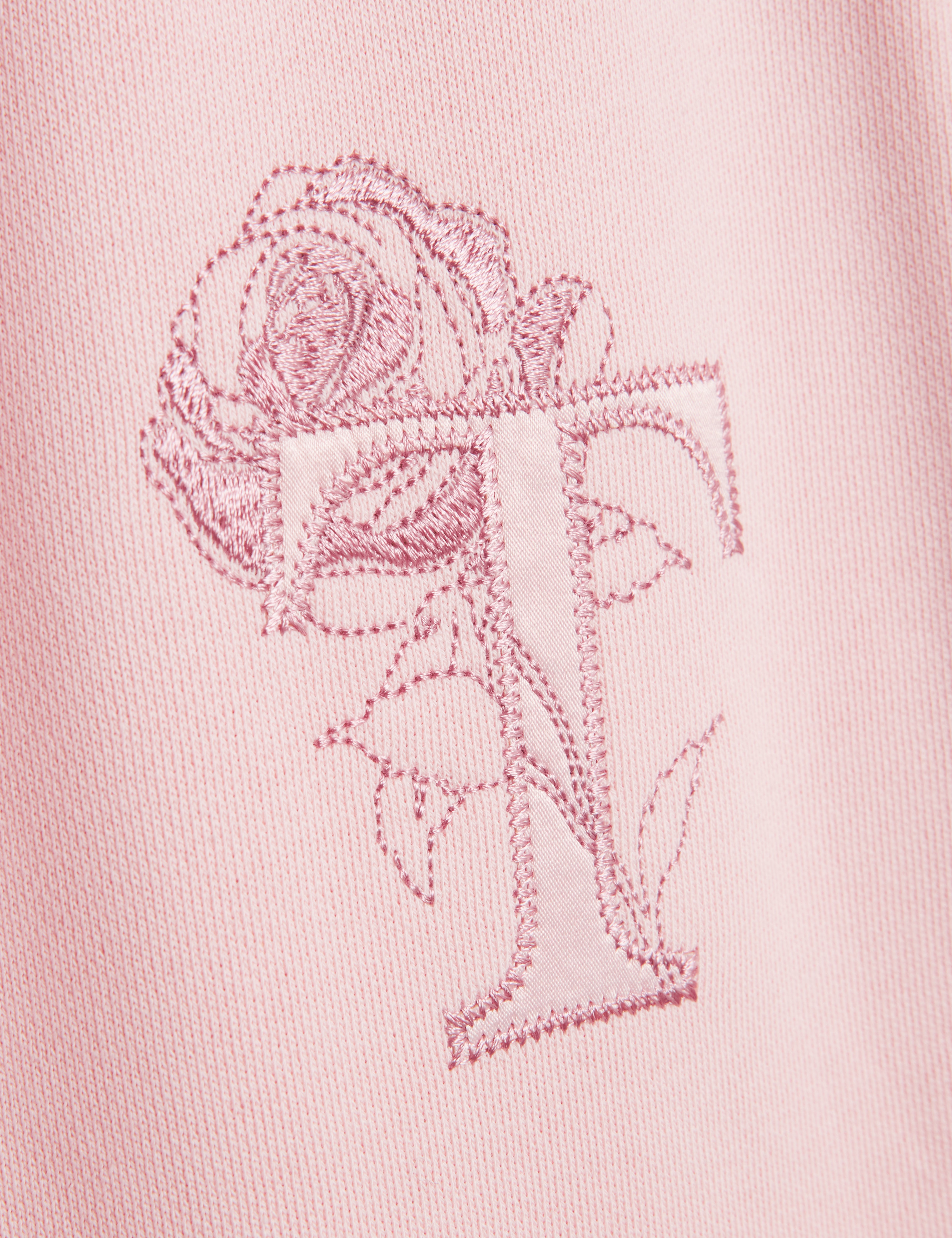 Calytri T Branded Barrel Leg Jogger Pink
