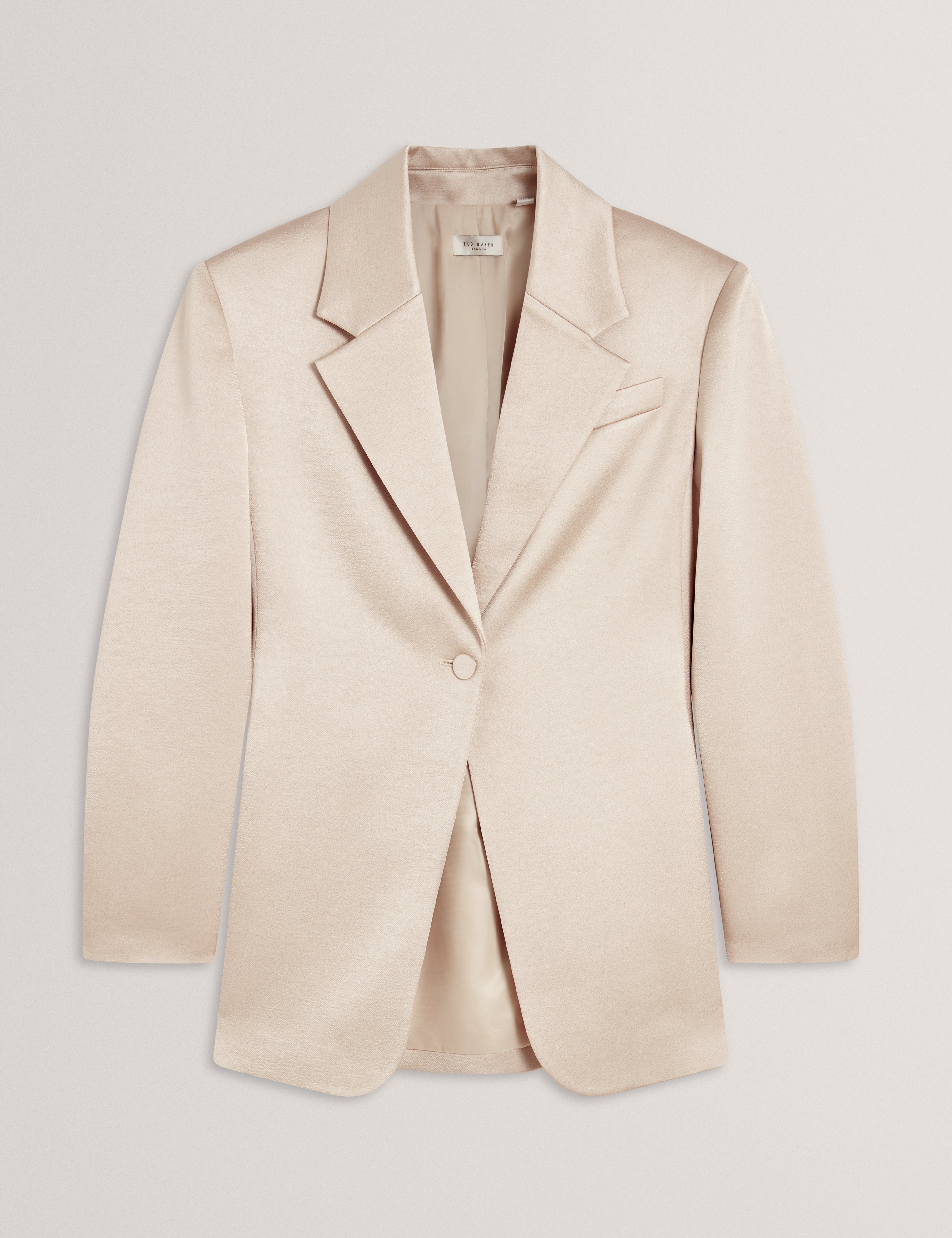 Ambita Tailored Blazer Natural