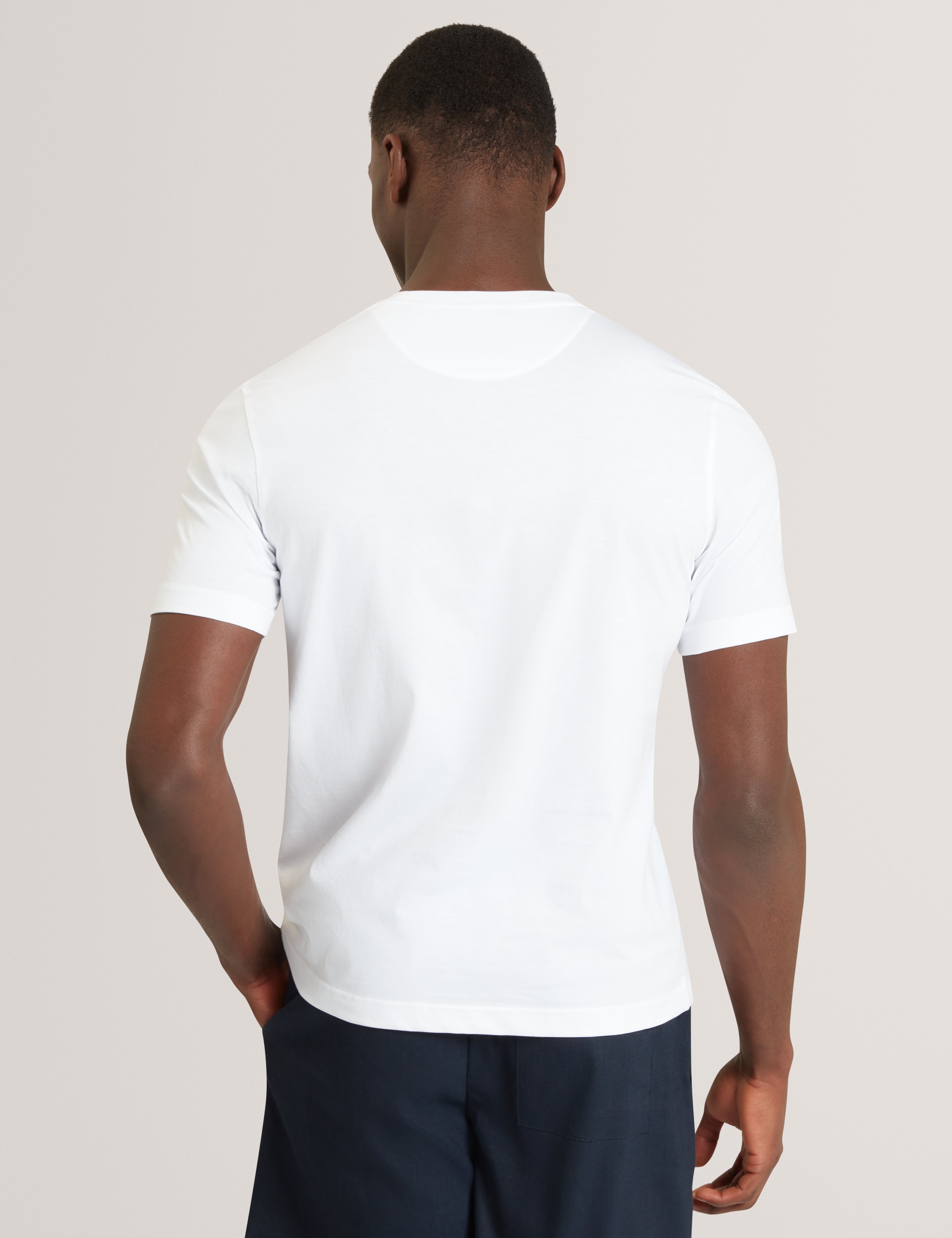 Waitte Short Sleeve Duck Graphic T-Shirt White