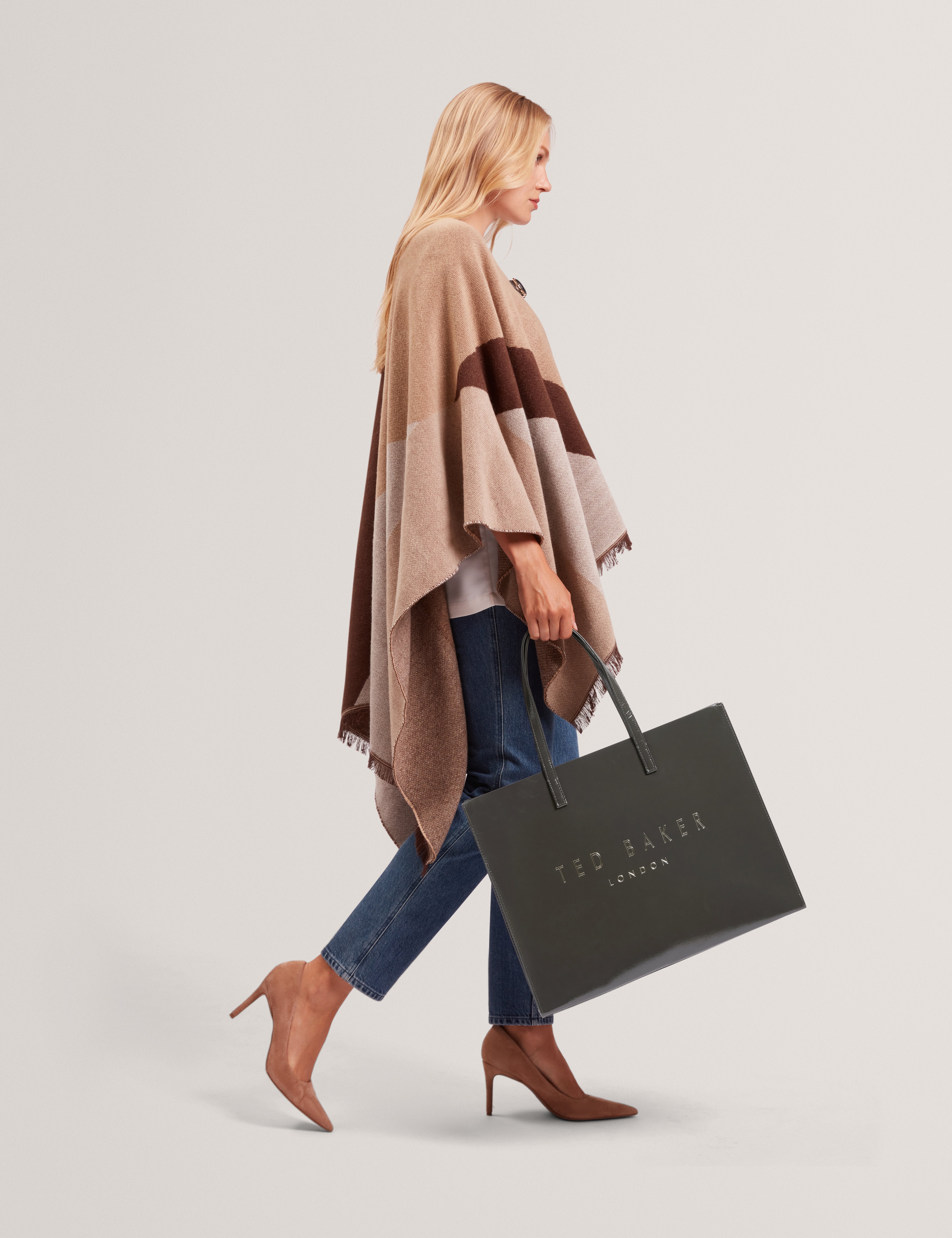 Crikon Crinkle Extra Large Icon Bag Mid-Grey