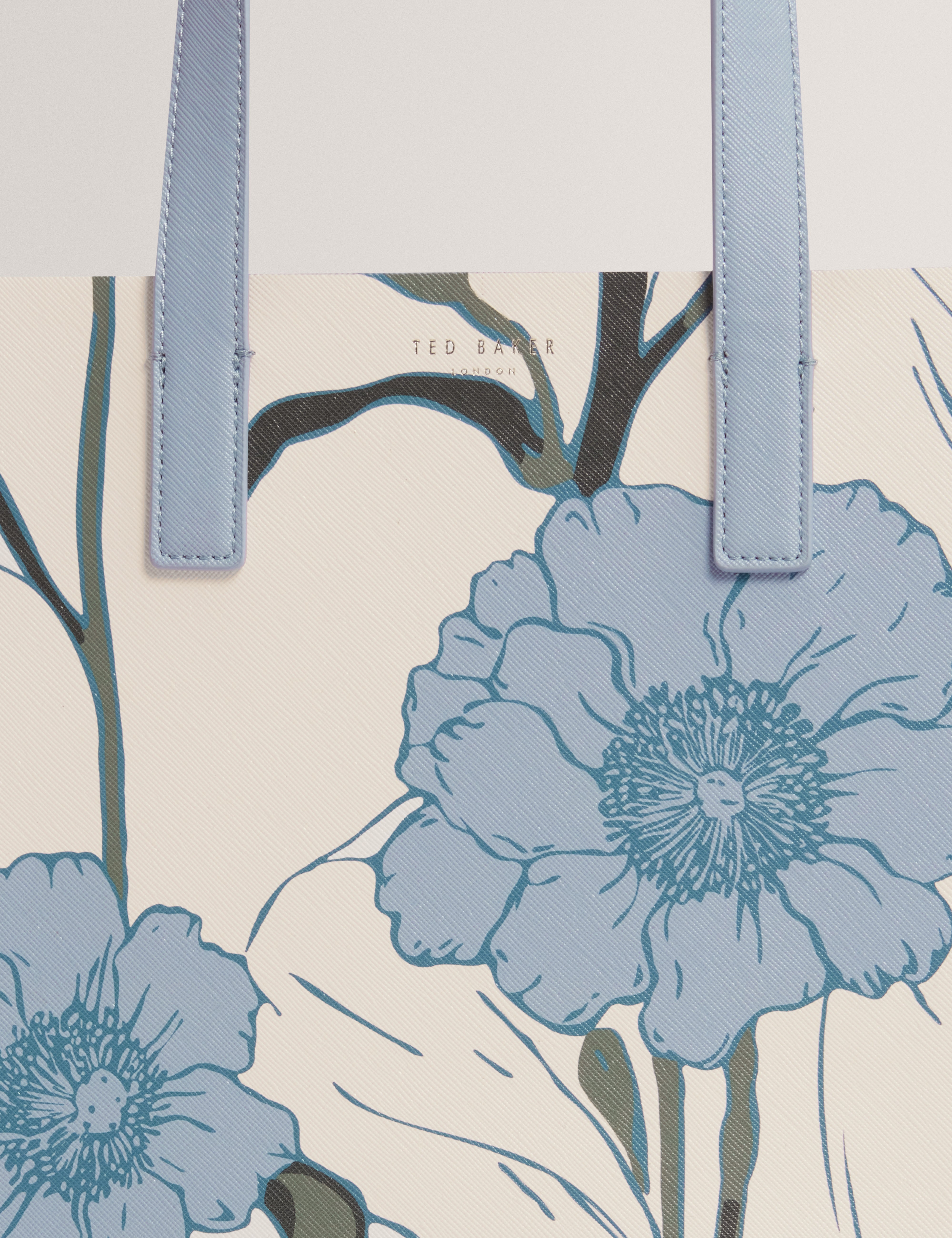 Tyecon Floral Print Small Icon Bag Lt-Blue