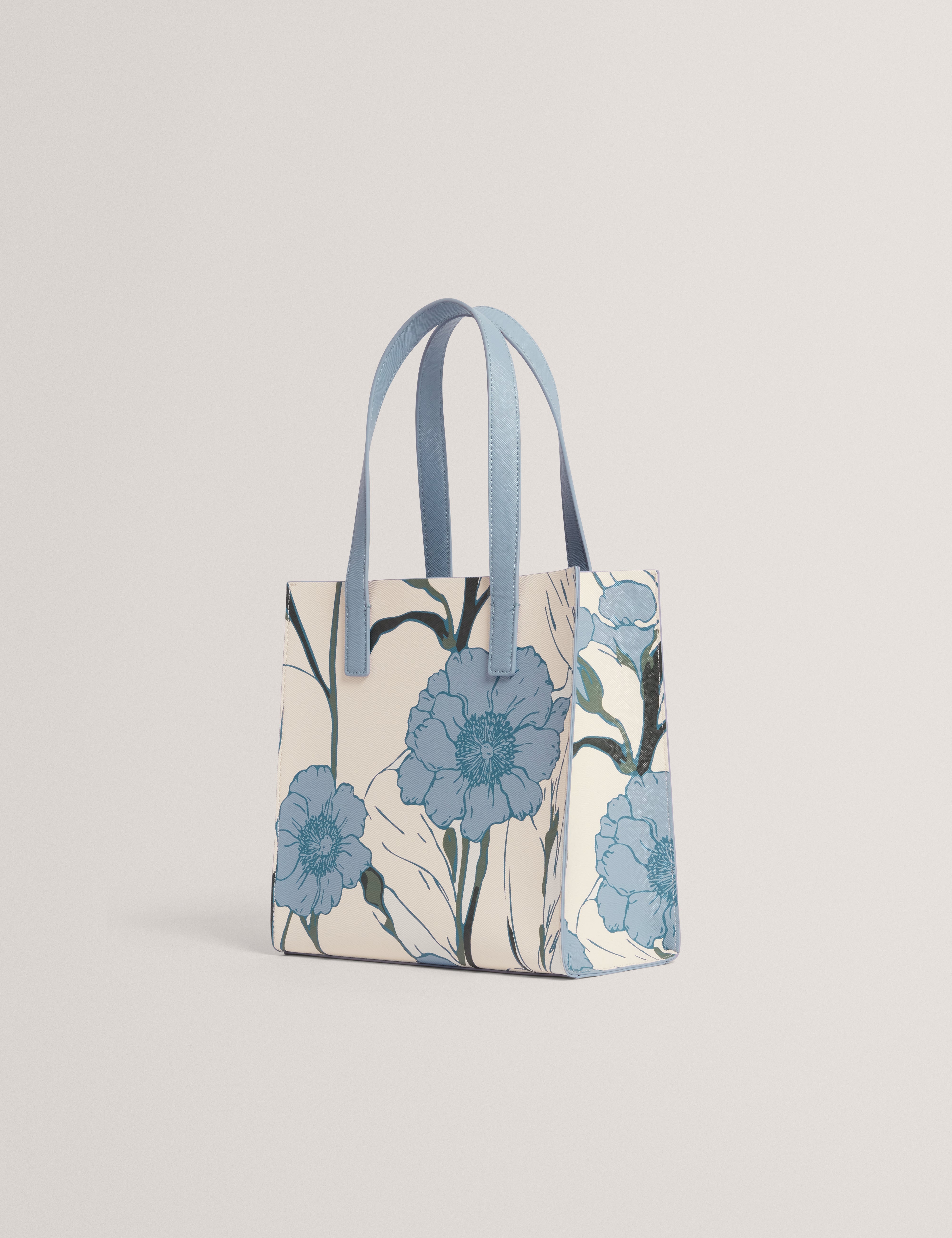 Tyecon Floral Print Small Icon Bag Lt-Blue