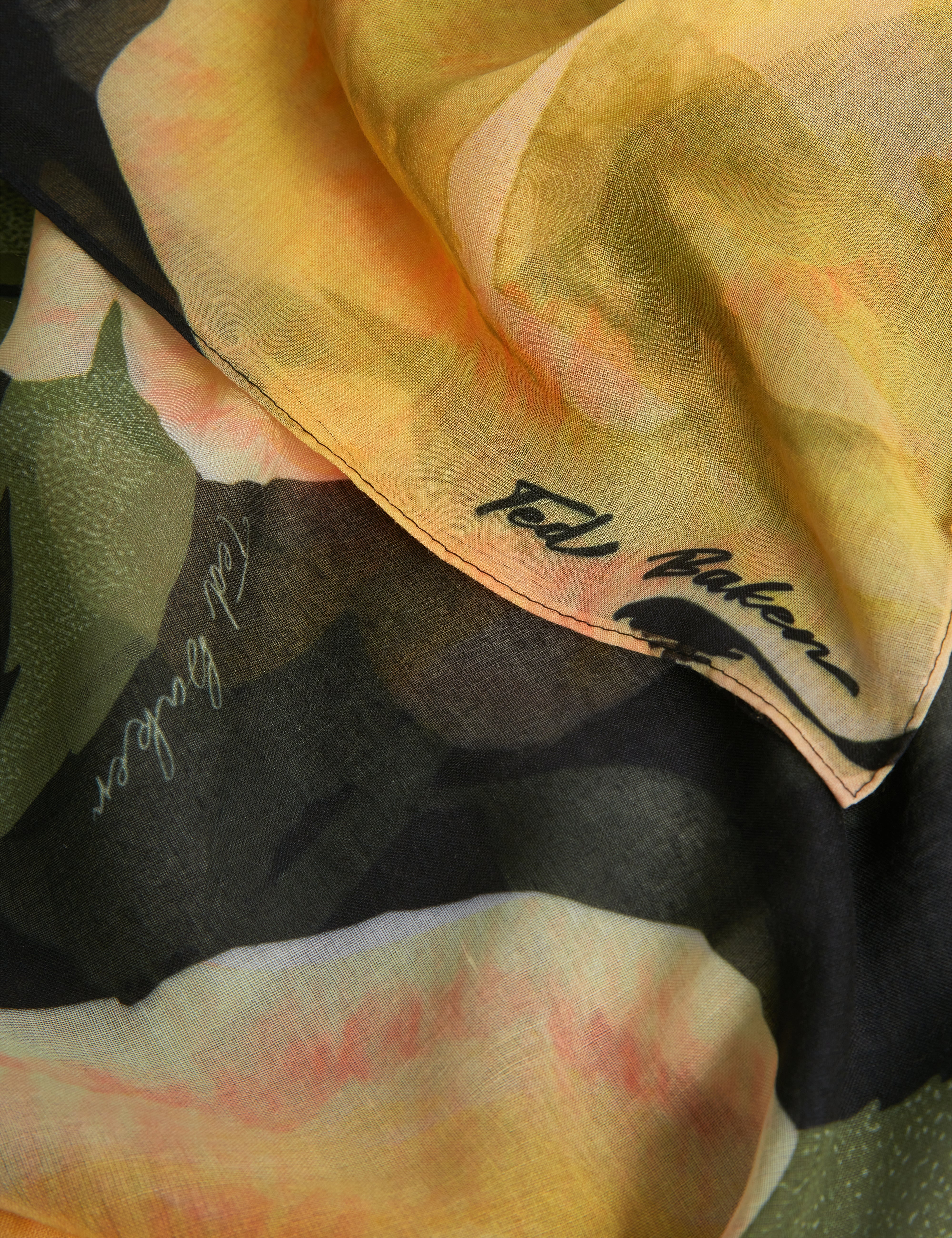 Lilaz Printed Headscarf Black