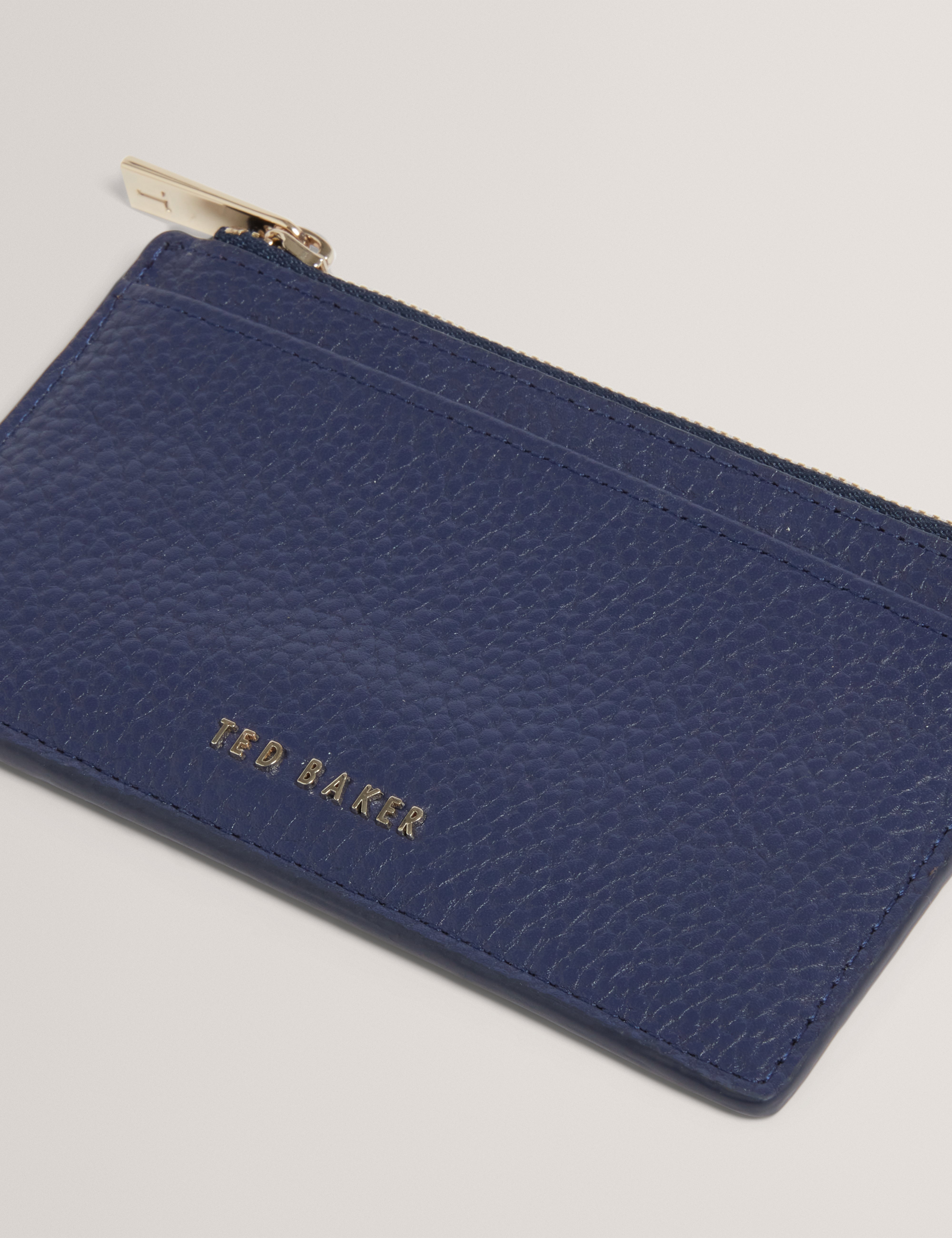 Briell Zip Card Holder Dk-Blue