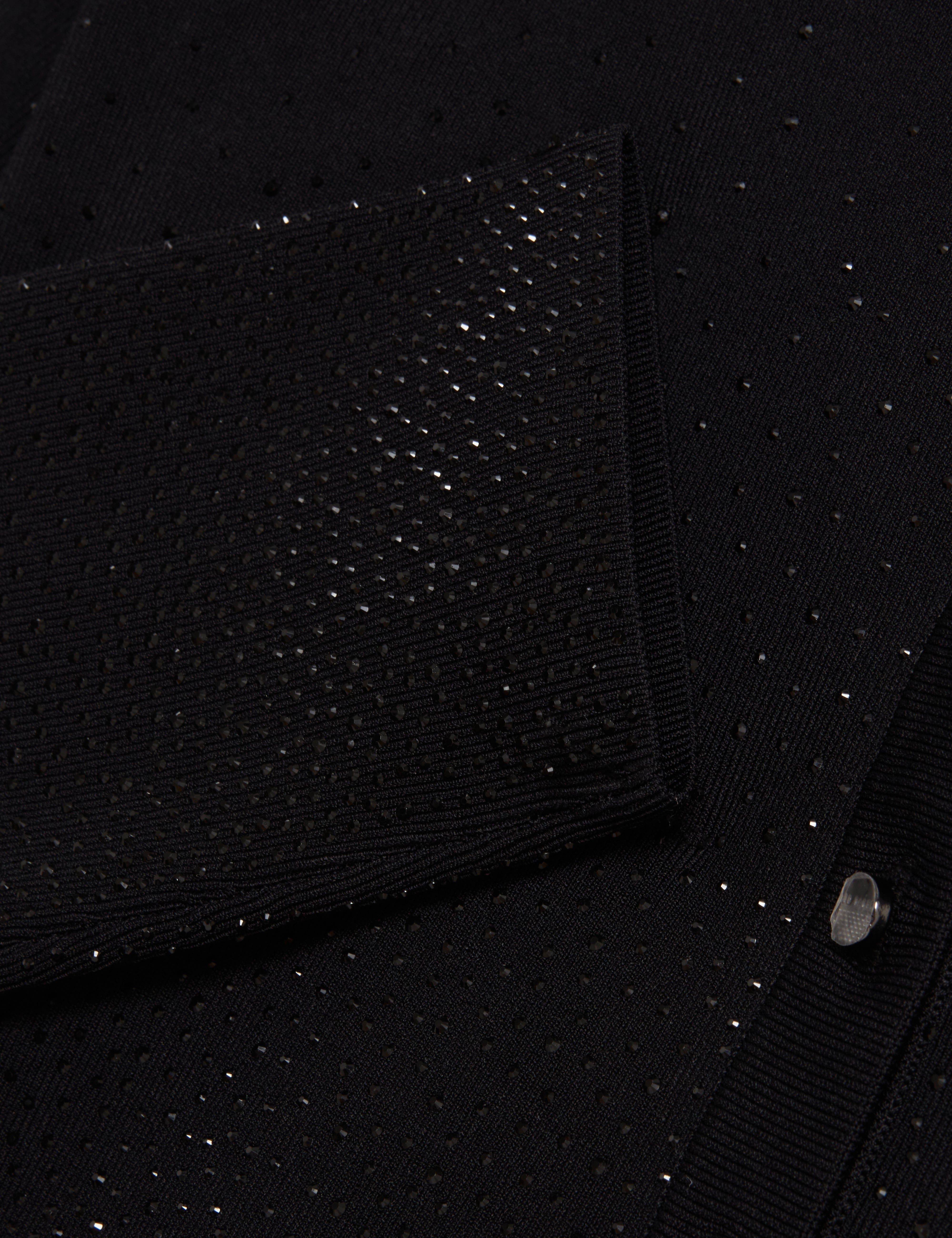 Arua Hot Fix Cardigan Black