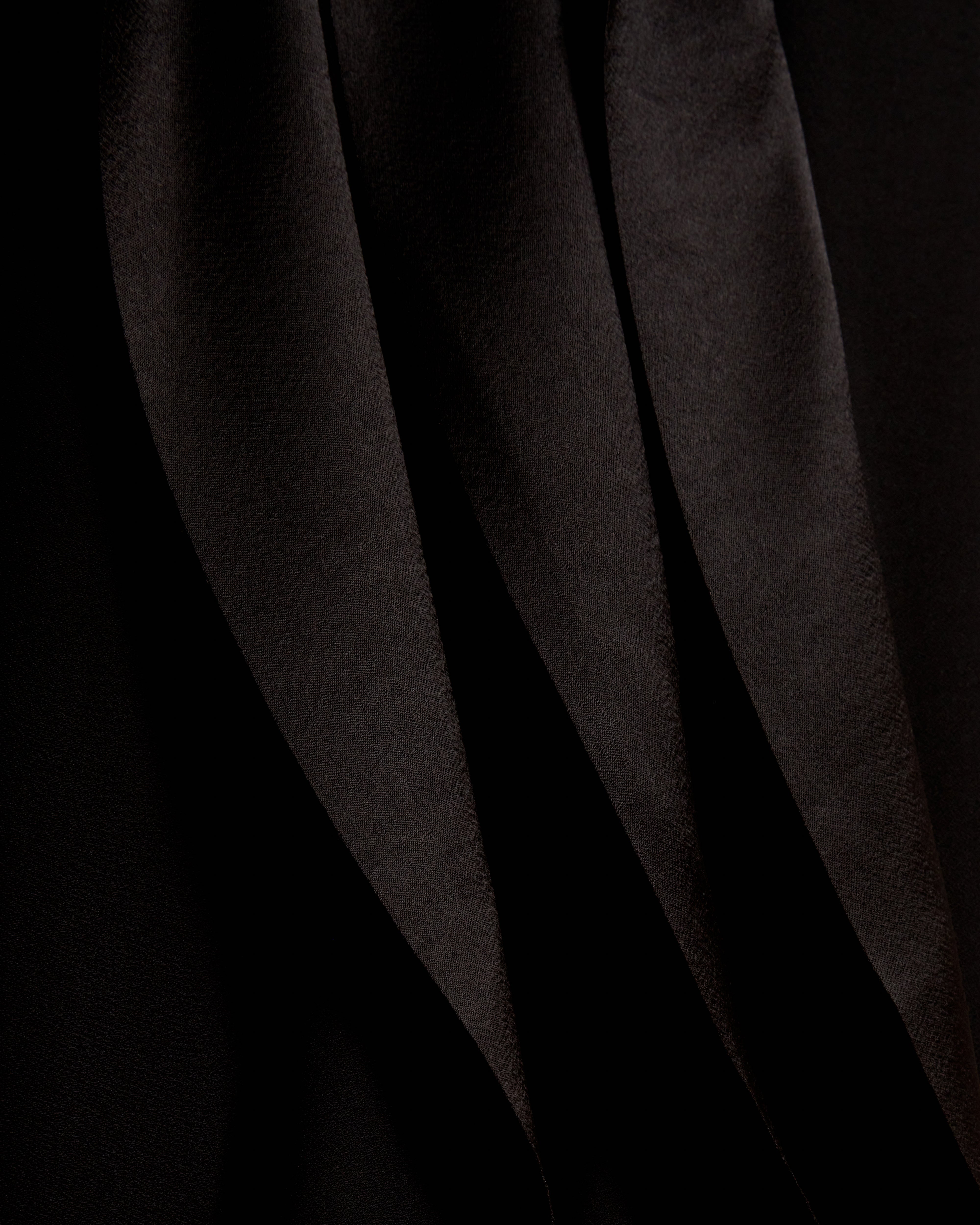 Caelfa Ruffle Detail Trouser Black