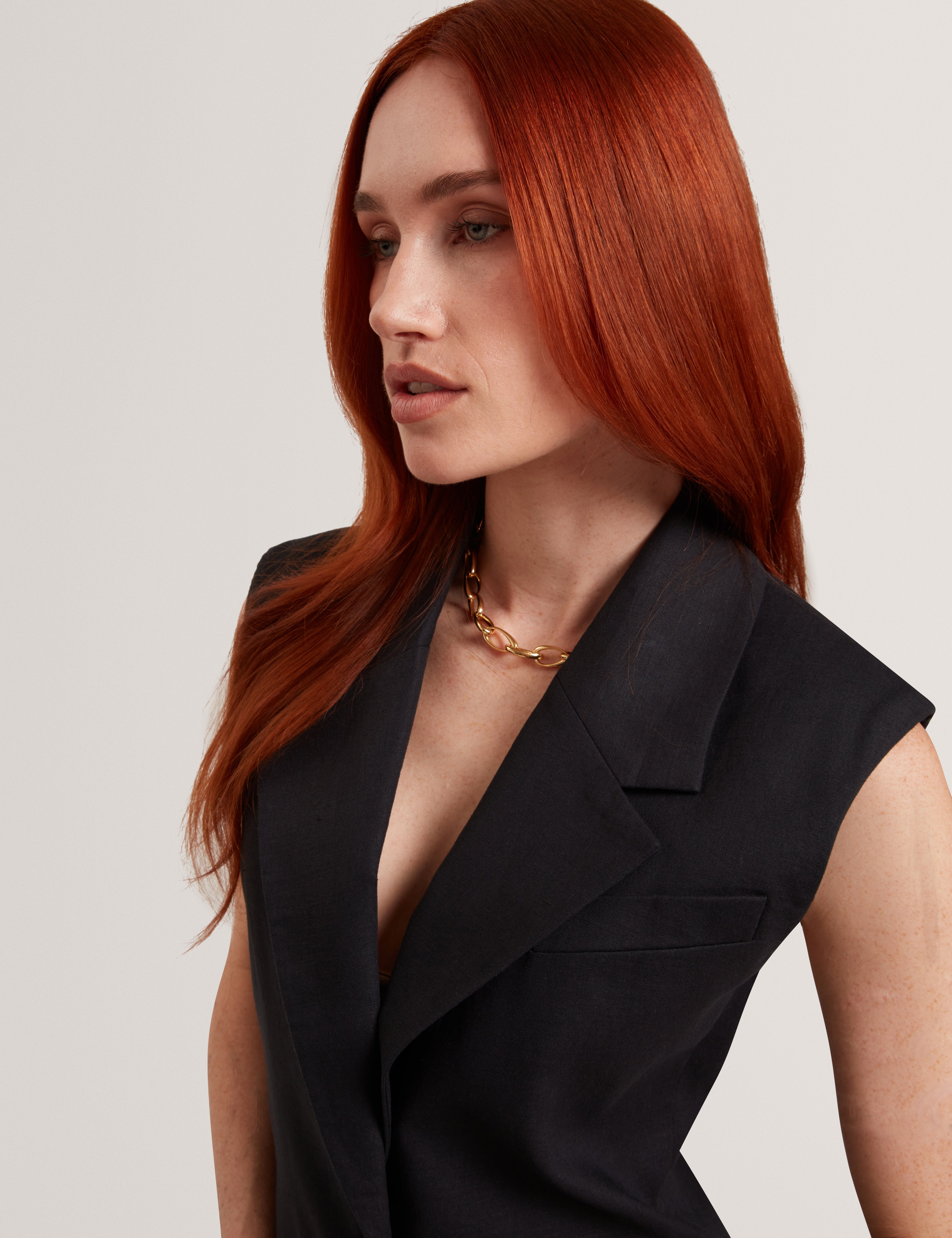 Laanti Tailored Waistcoat Black