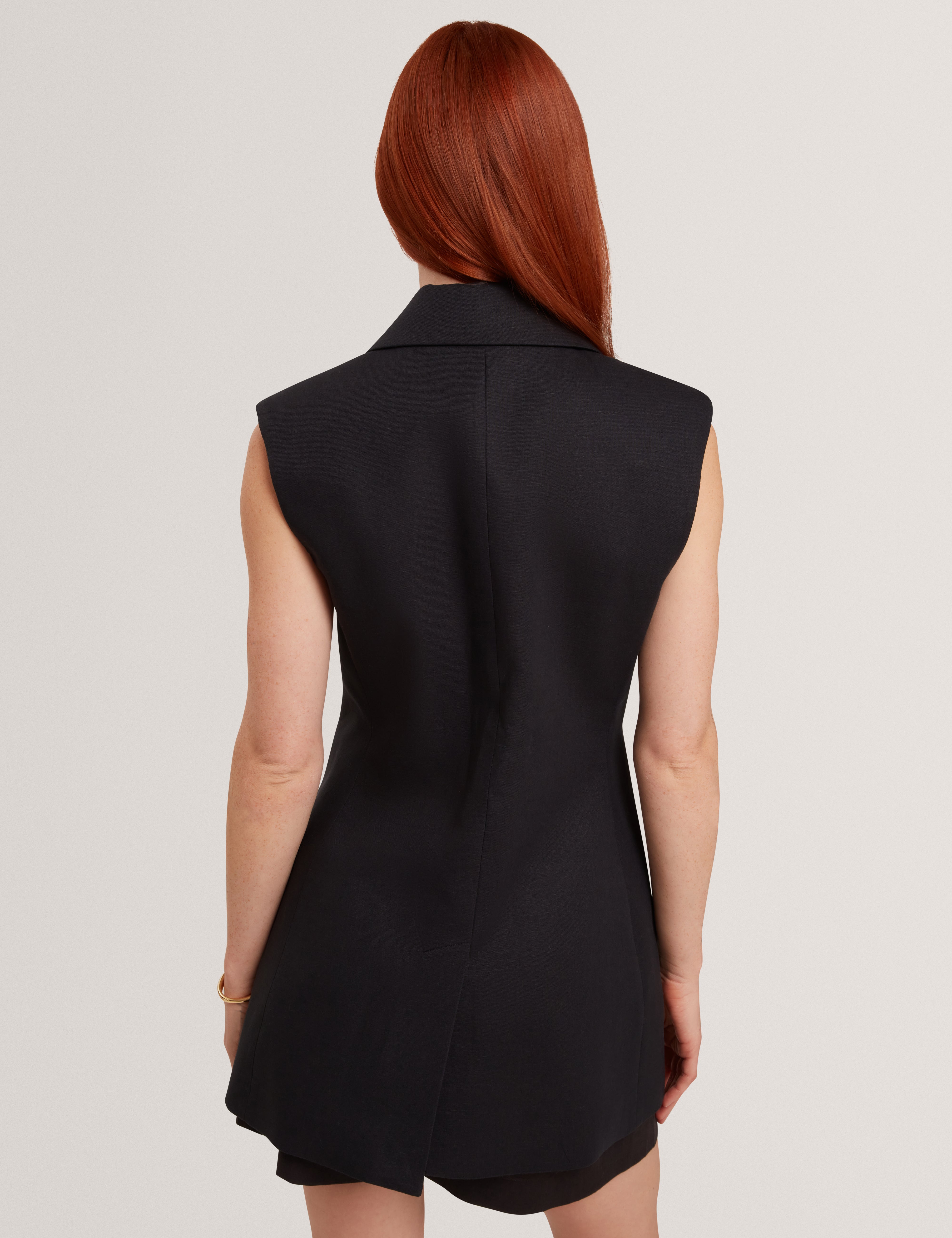 Laanti Tailored Waistcoat Black